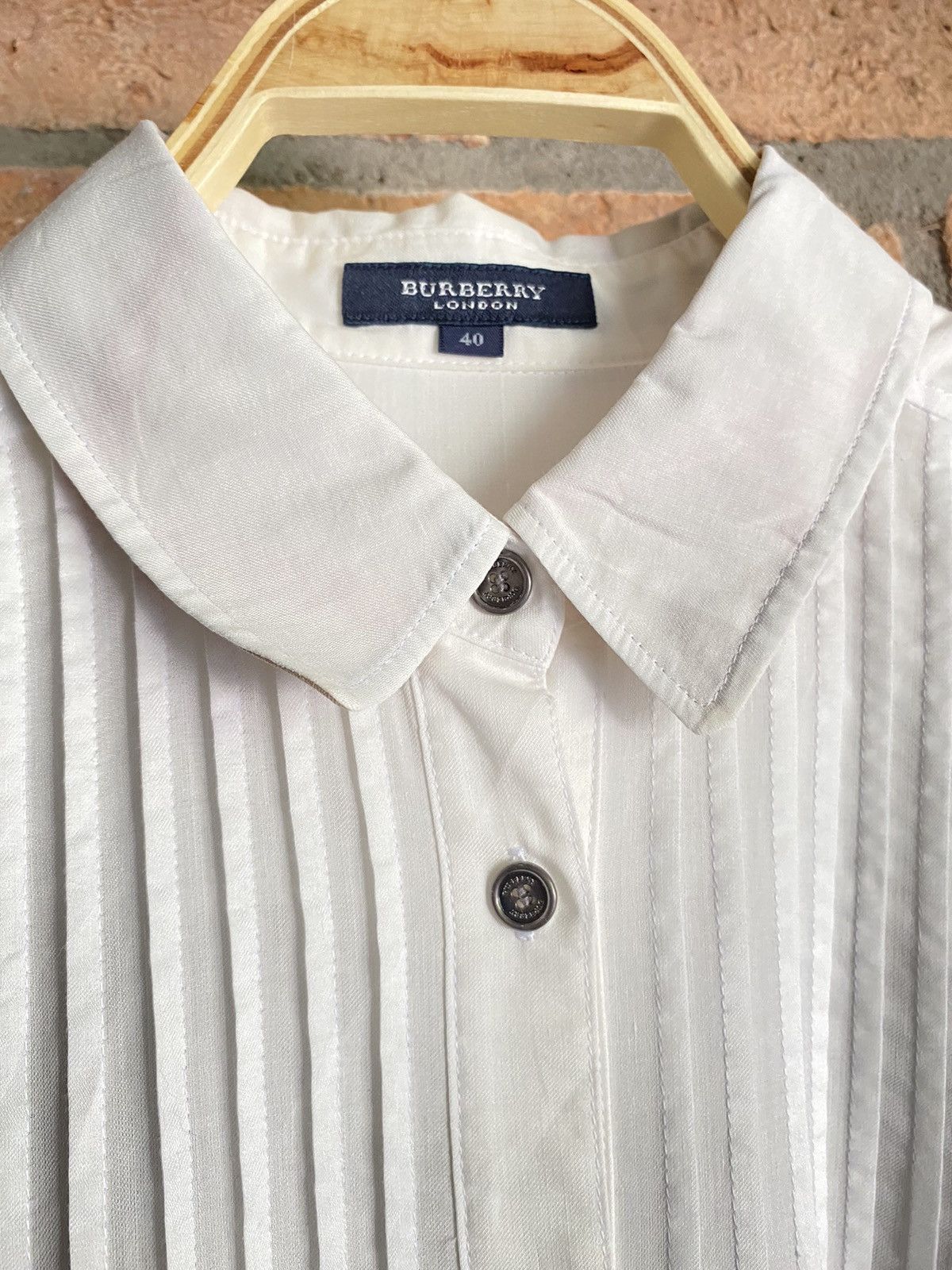Burberry Burberry white shirt Size S / US 4 / IT 40 - 14 Thumbnail