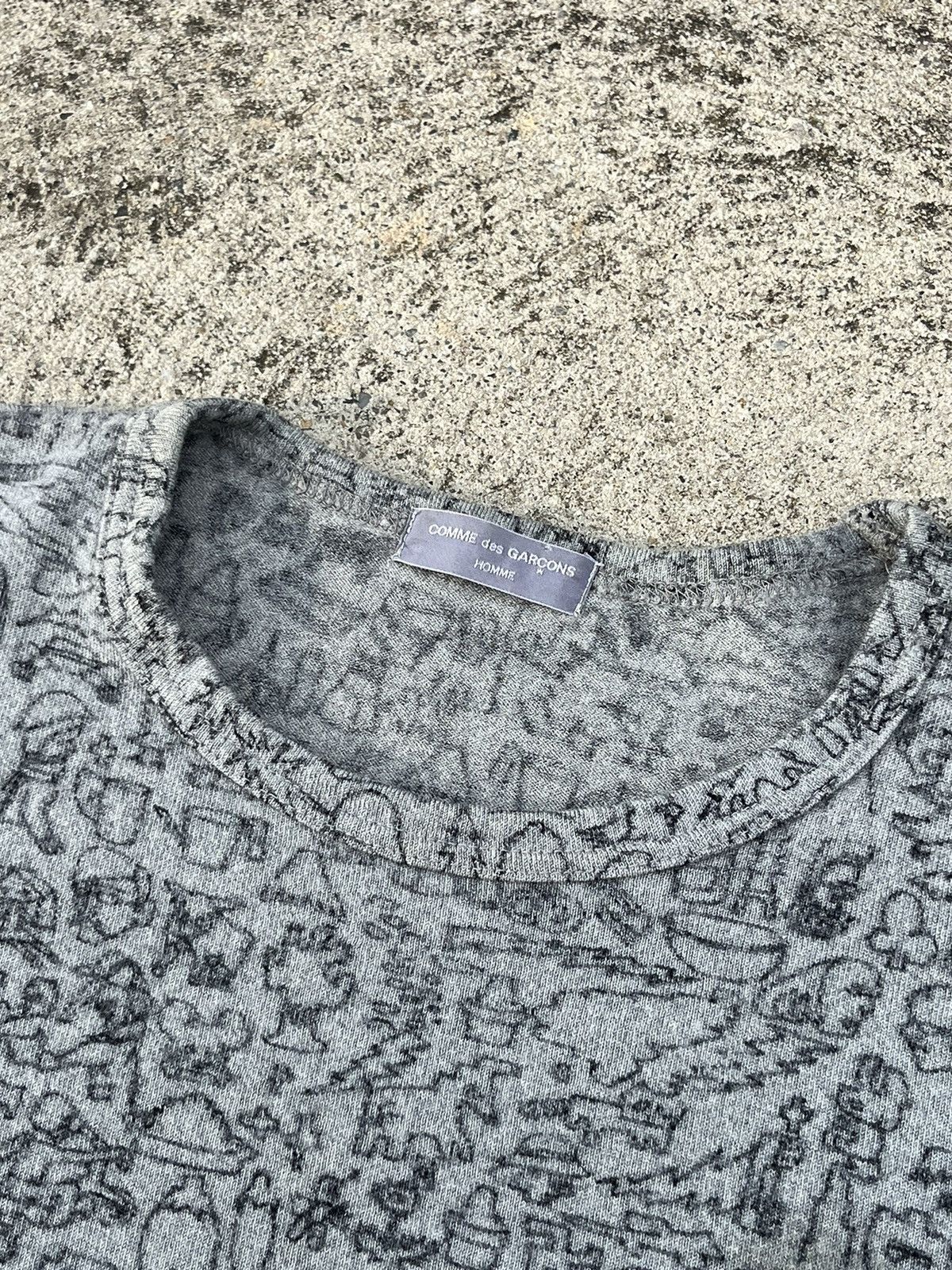 Comme des Garcons AW2003 Rare Comme Des Garcons Homme Wool Sweater Size US M / EU 48-50 / 2 - 9 Thumbnail