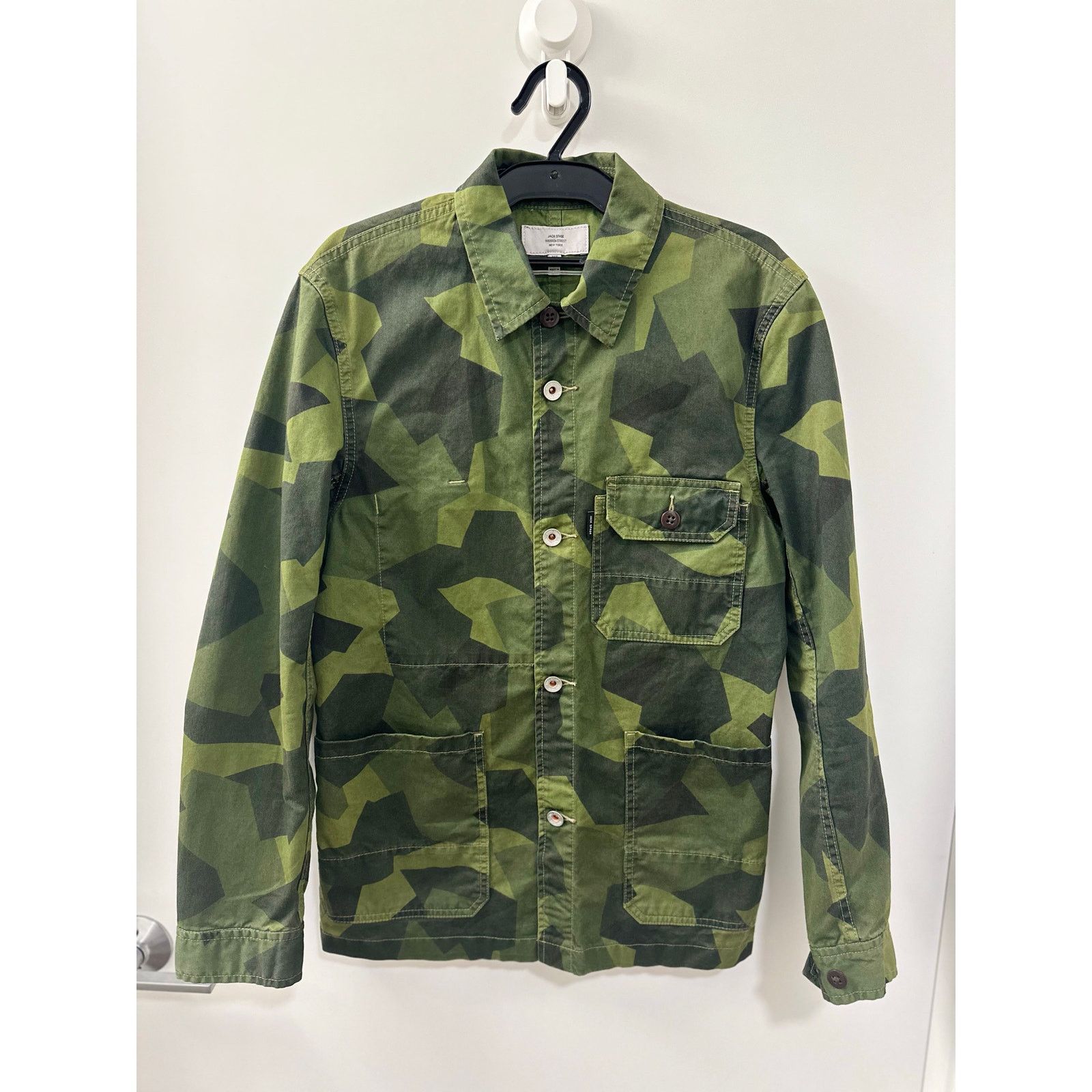 Jack Spade Jack Spade Military Camouflage Shirt Jacket - XS Size US XS / EU 42 / 0 - 9 Thumbnail