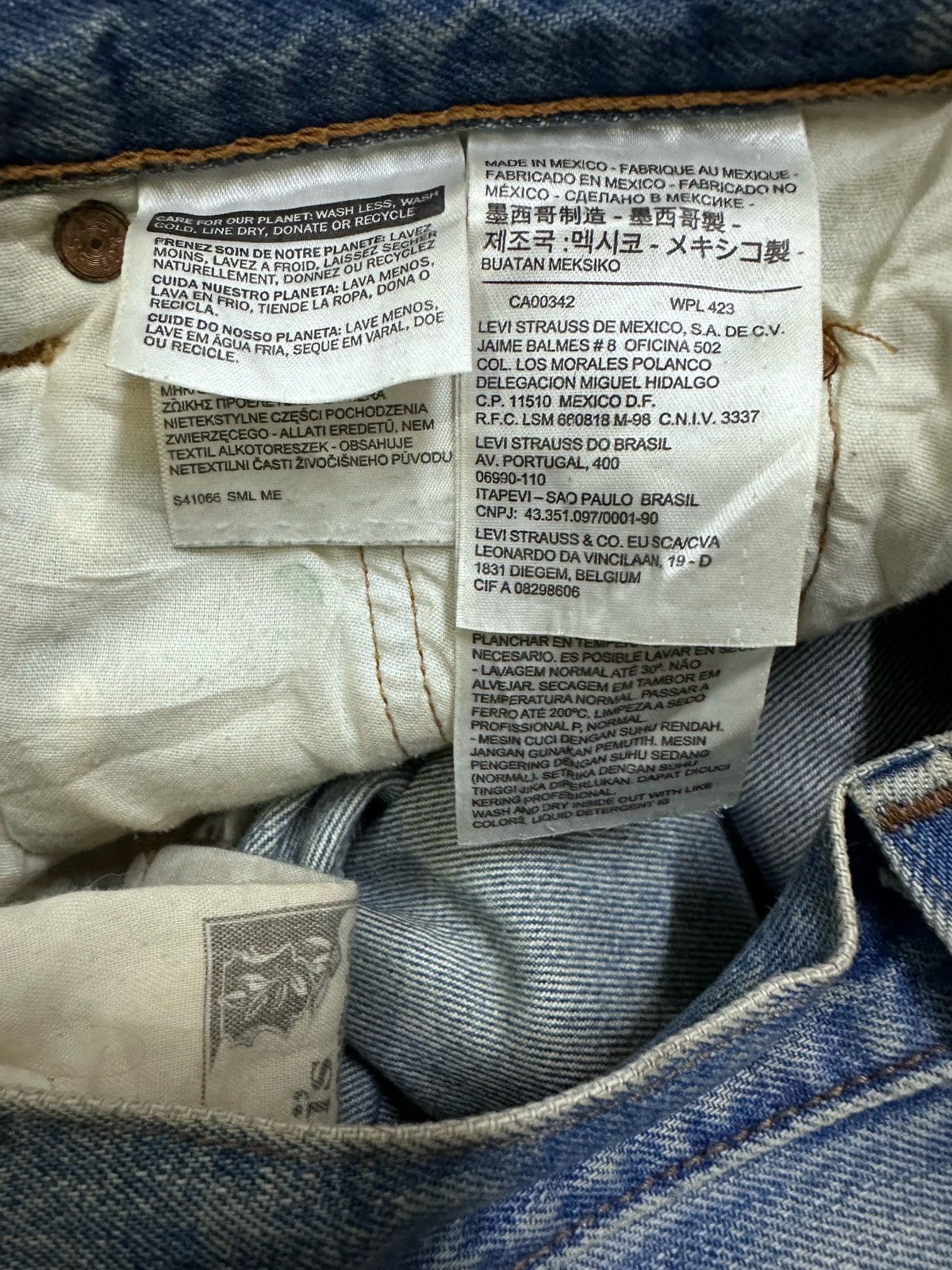 Levi's Made & Crafted × Levi's Vintage Clothing Levi's 501 Selvedge Ripper Denim Pants Size US 29 - 10 Thumbnail