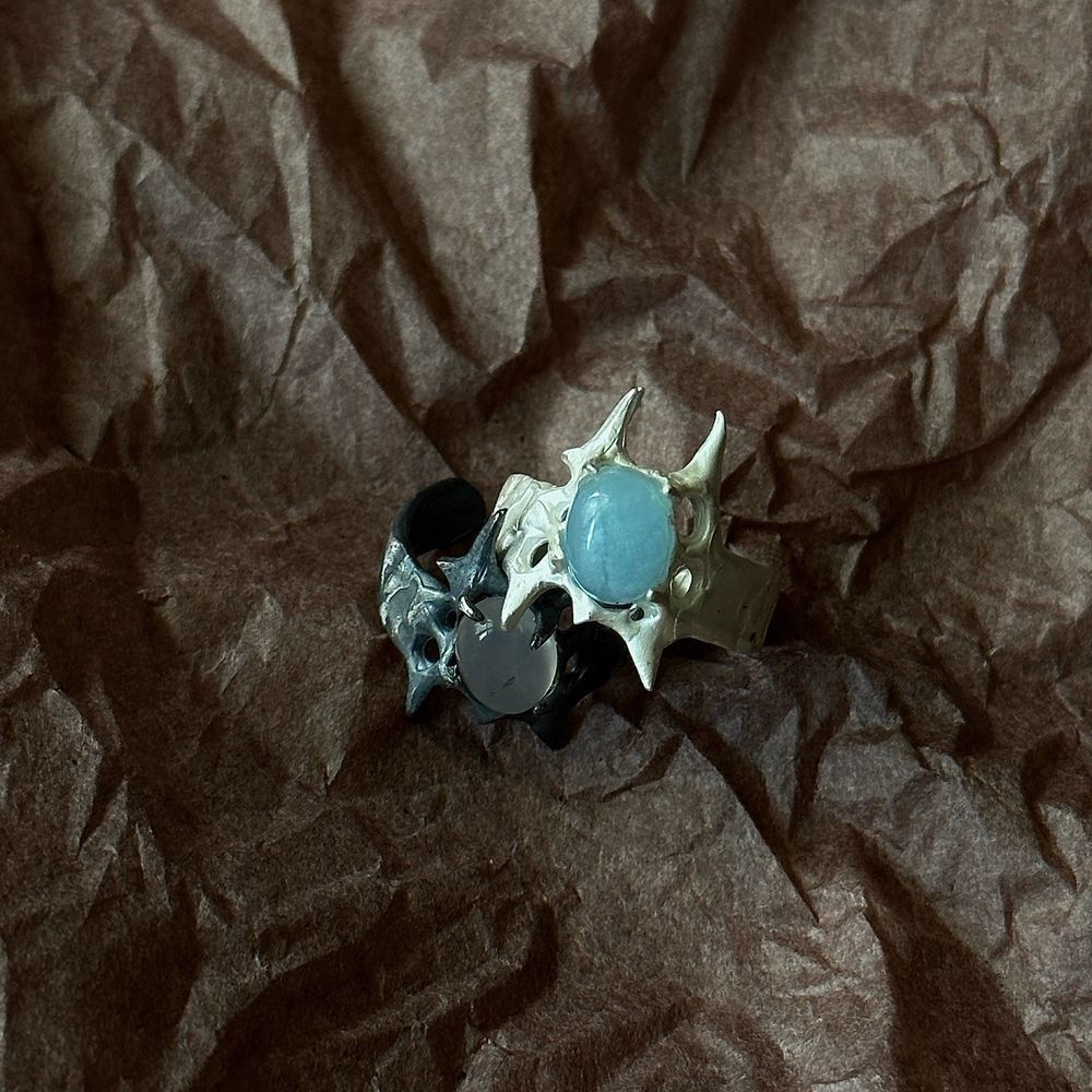 Jewelry Vintage Jewelry Rings Open Size Chrome Ring (Size 7-13) Size ONE SIZE - 1 Thumbnail