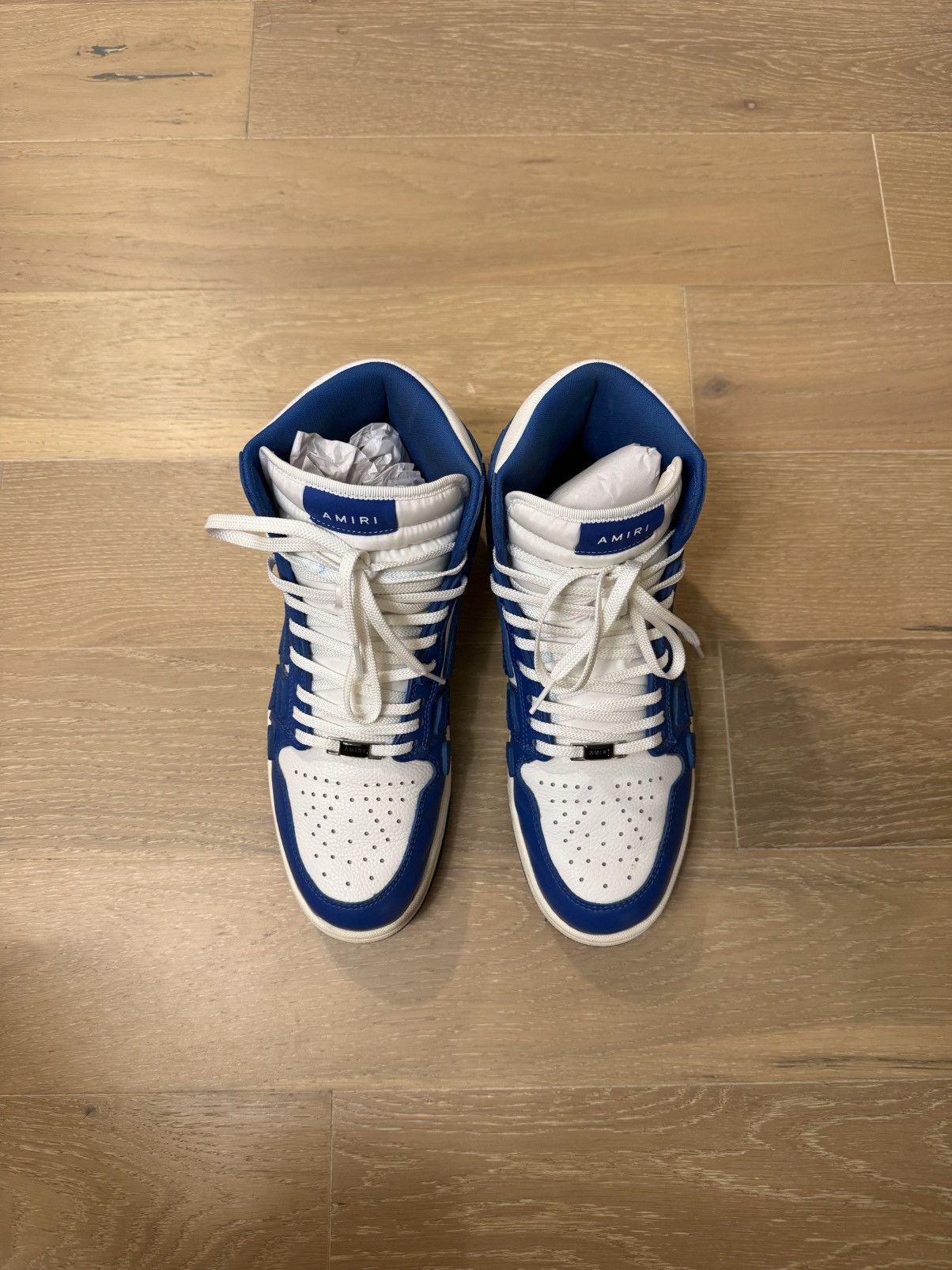 Amiri Skel top hi royal blue Size US 10 / EU 43 - 4 Thumbnail