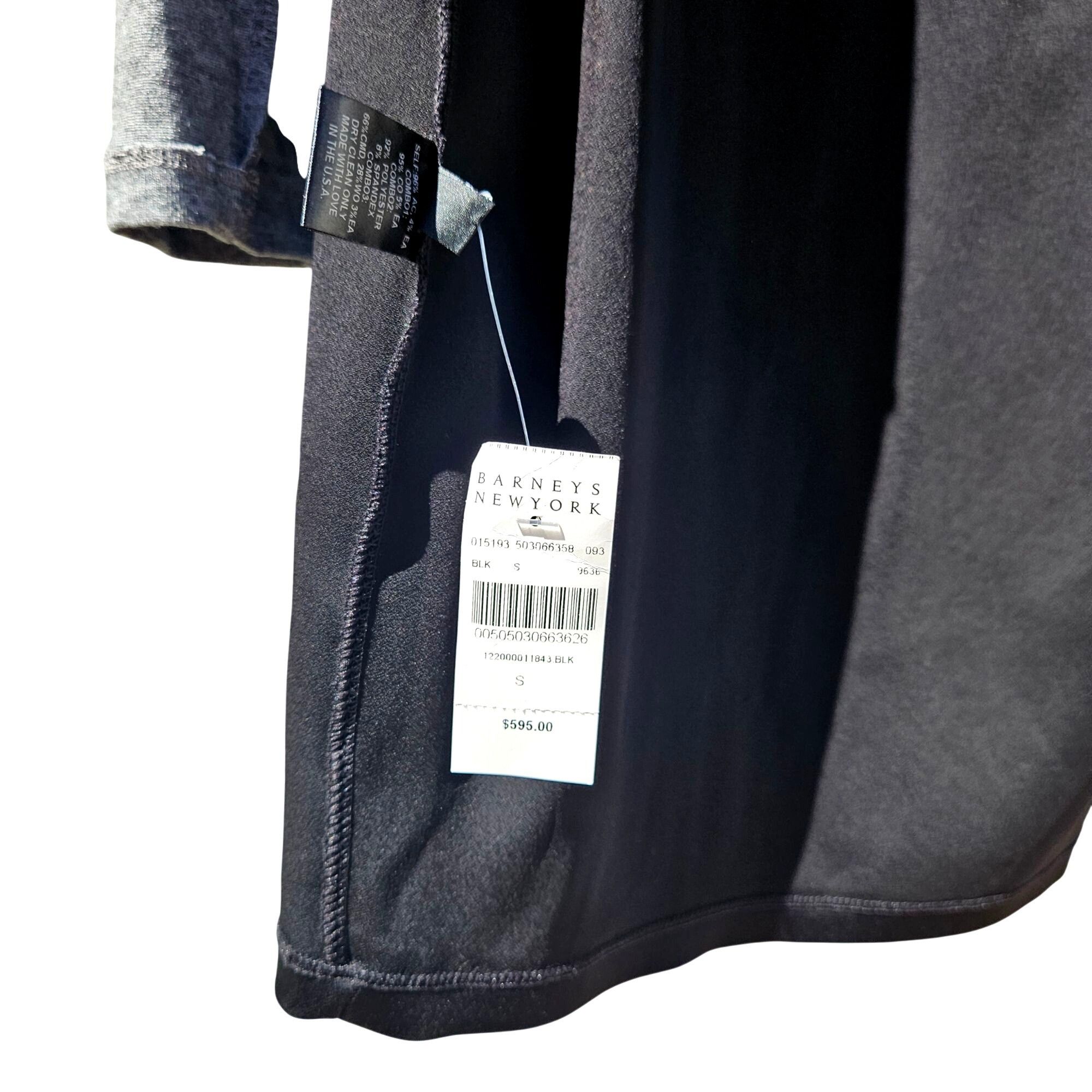 Other VPL Visible Panty Line NWT Black Empire Dress Barneys $595 S Size S / US 4 / IT 40 - 10 Thumbnail