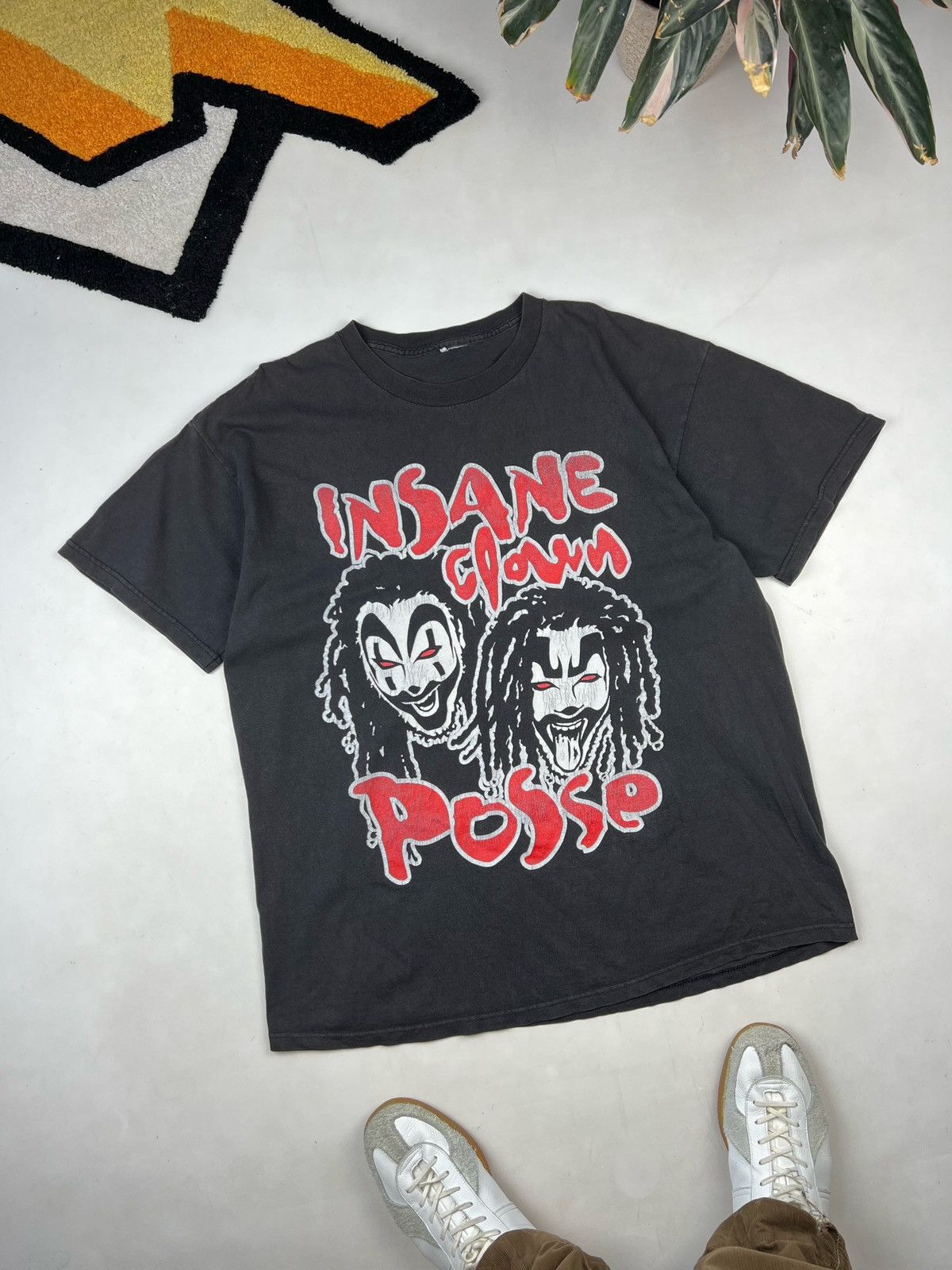 Band Tees × Vintage Vintage 90s Insane Clown Posse T-shirt Size US L / EU 52-54 / 3 - 3 Thumbnail