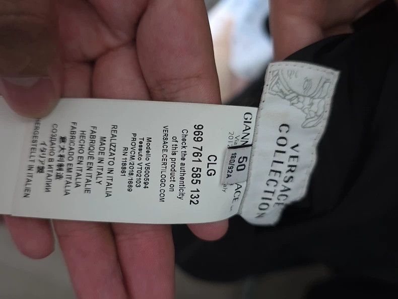 Versace Versace Long trench coat Size XXL / US 16-18 / IT 52-54 - 7 Thumbnail