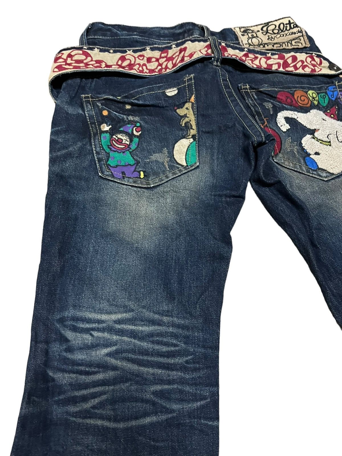 Japanese Brand LOLITA JEANS X BEAST CUSTOM DESIGN JEANS Size US 30 / EU 46 - 6 Thumbnail