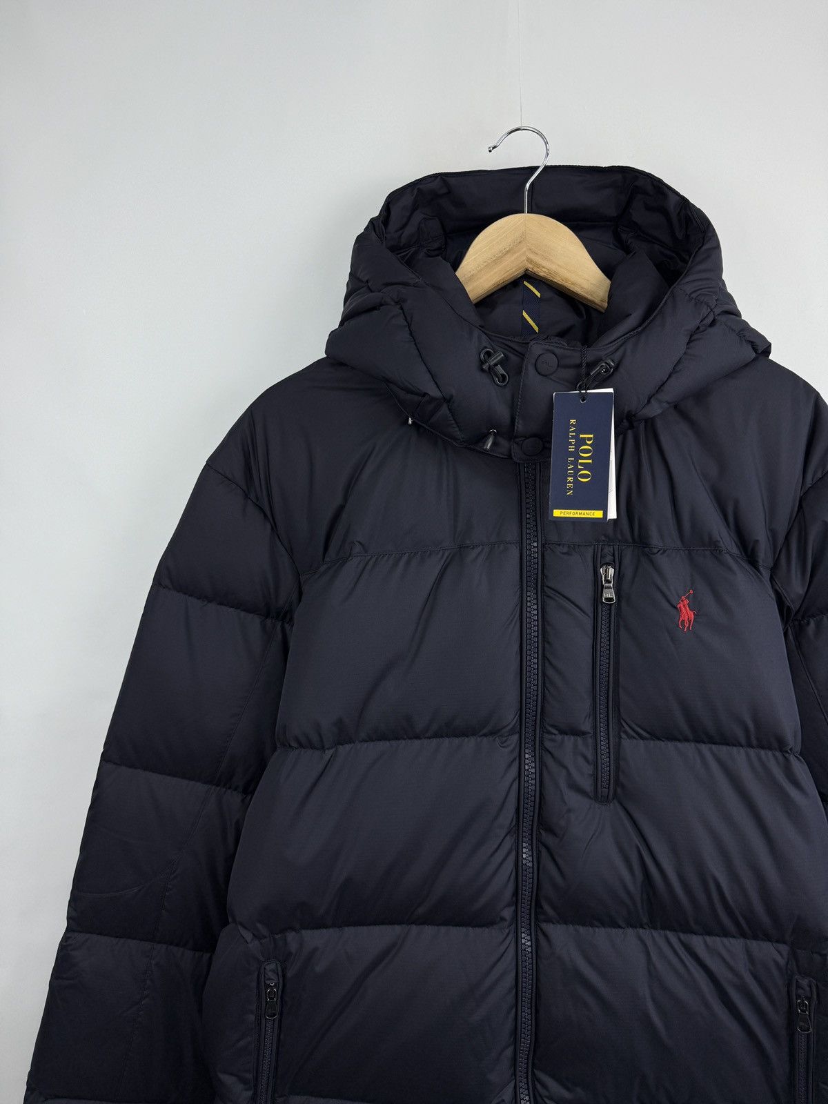 Polo Ralph Lauren 🇺🇸❗️NEW Ralph Lauren Hooded Down Puffer MLS Navy El Cap Jacket Size US XXL / EU 58 / 5 - 9 Thumbnail
