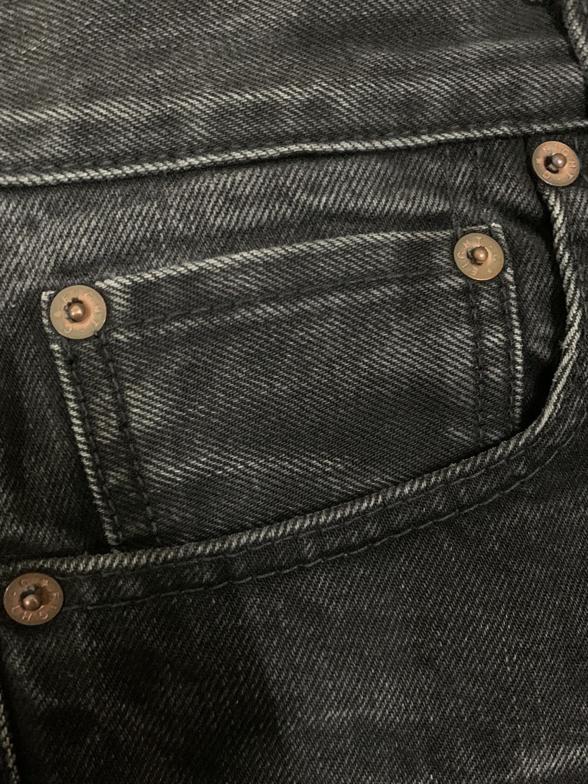 EIGHT-G Vintage Japanese Brand Eight-G Selvedge Distressed Jeans Size US 30 / EU 46 - 7 Thumbnail