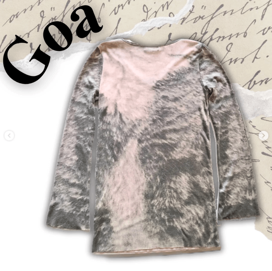 GOA Goa Wolf print Long sleeve with Flared Long Sleeves Size US S / EU 44-46 / 1 - 2 Thumbnail
