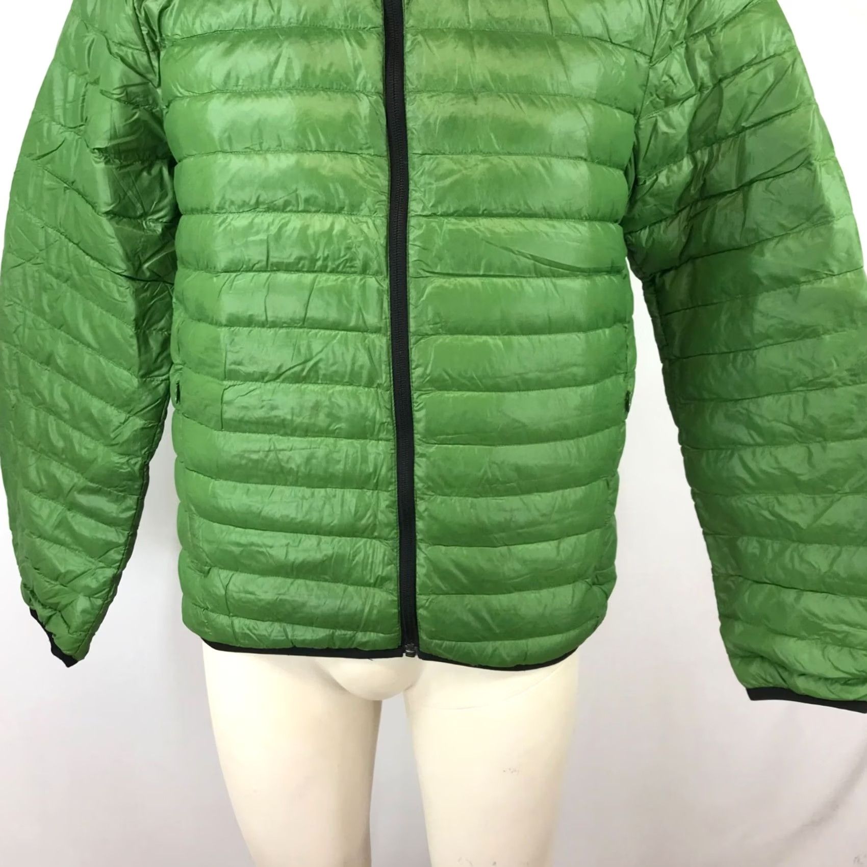 Adidas ADIDAS Mens Medium Green Full Zip Down Jacket Coat Jacket Down Puffer Full Zip Mens Medium Green ADIDAS coat jacket for outdoors layering Size US M / EU 48-50 / 2 - 3 Thumbnail