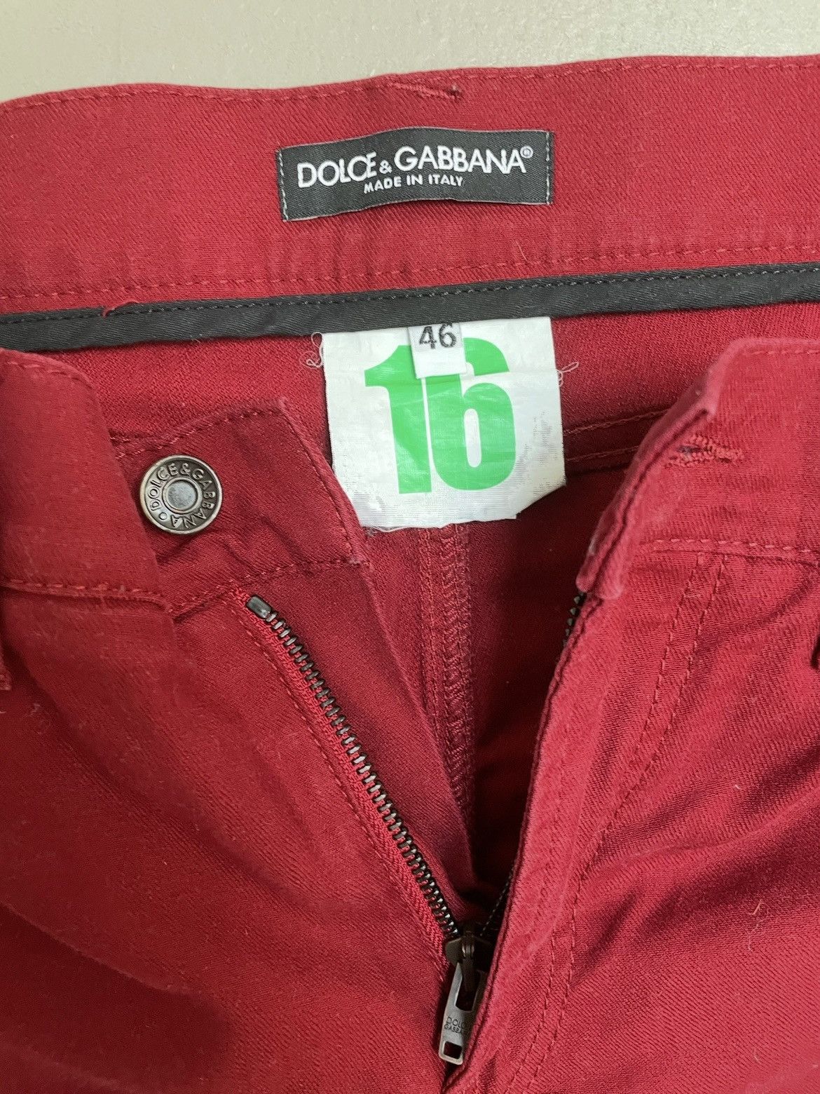 Dolce & Gabbana Red Dolce & Gabbana Denim Size US 28 / EU 44 - 2 Thumbnail