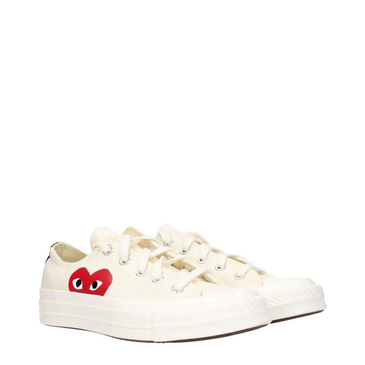 Comme des Garcons ob1o1e1024 Fabric Sneakers in Beige Size US 10 / IT 40 - 2 Thumbnail