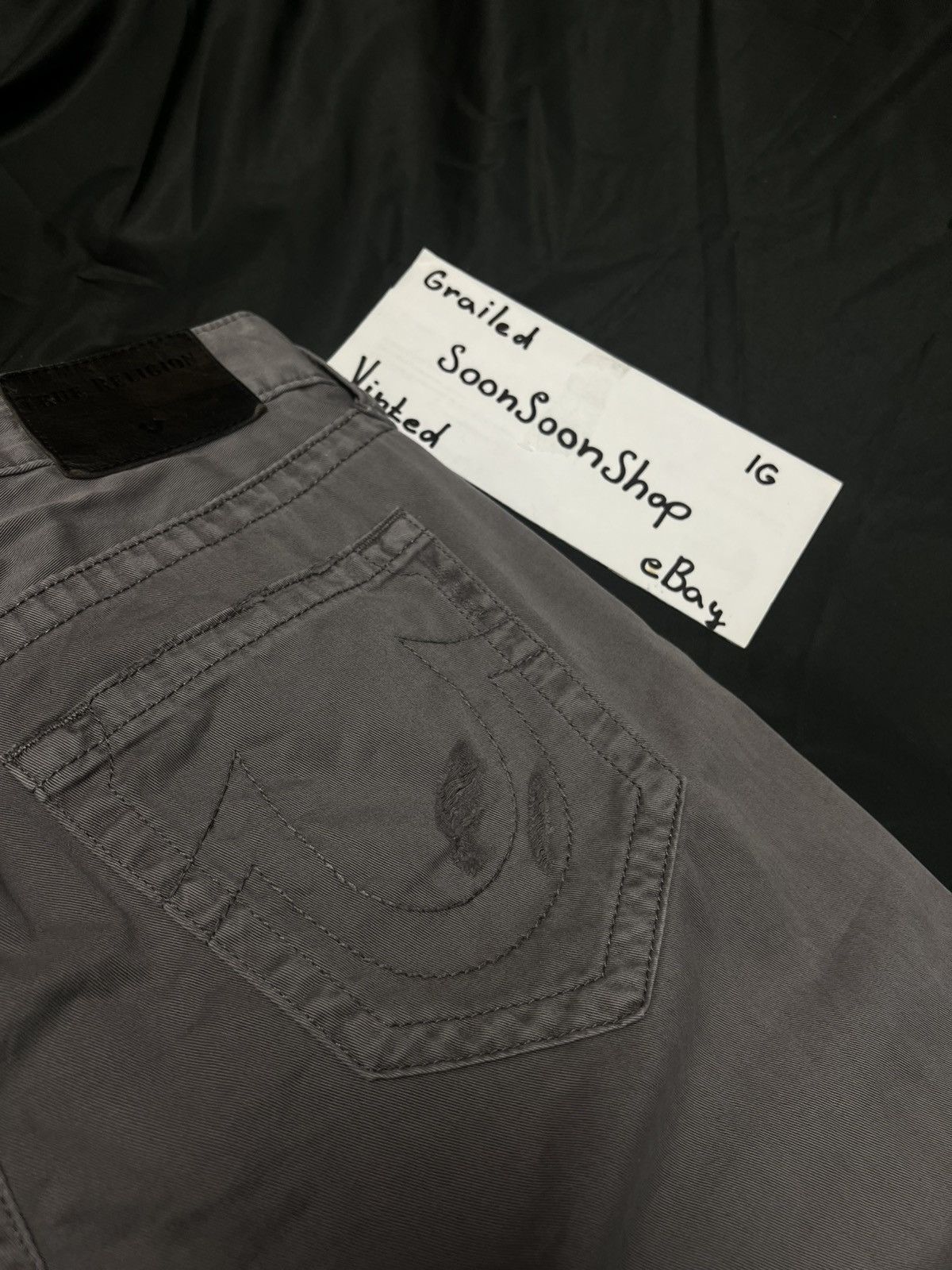True Religion True Religion distressed Geno Relaxed Slim pants jeans Size US 32 / EU 48 - 1 Thumbnail
