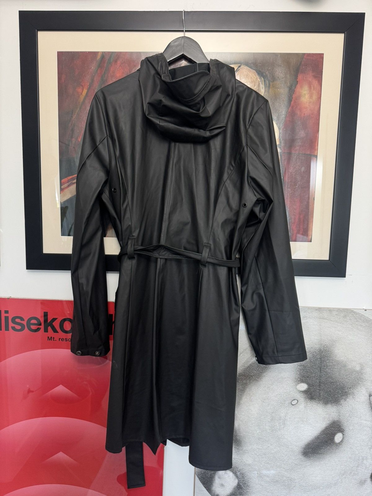 Rains Rains Fishtail Rain Trench Coat Black Rare Casual Streetweat Size US M / EU 48-50 / 2 - 2 Thumbnail