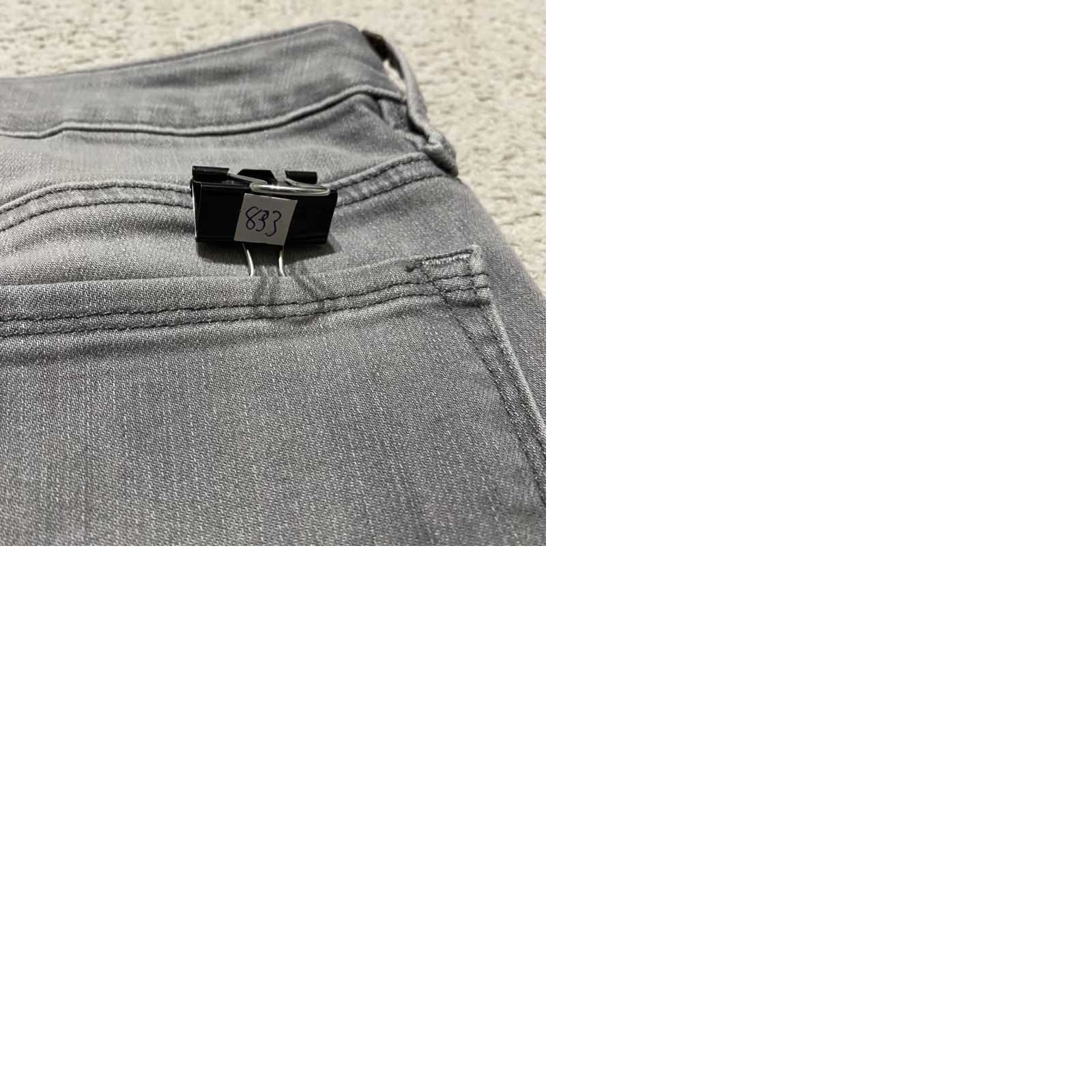 Athleta Athleta Womens Jeans sz 6 Gray Denim Skinny Leg Medium Wash Mid Rise Inseam 29" Size 28" / US 6 / IT 42 - 9 Thumbnail
