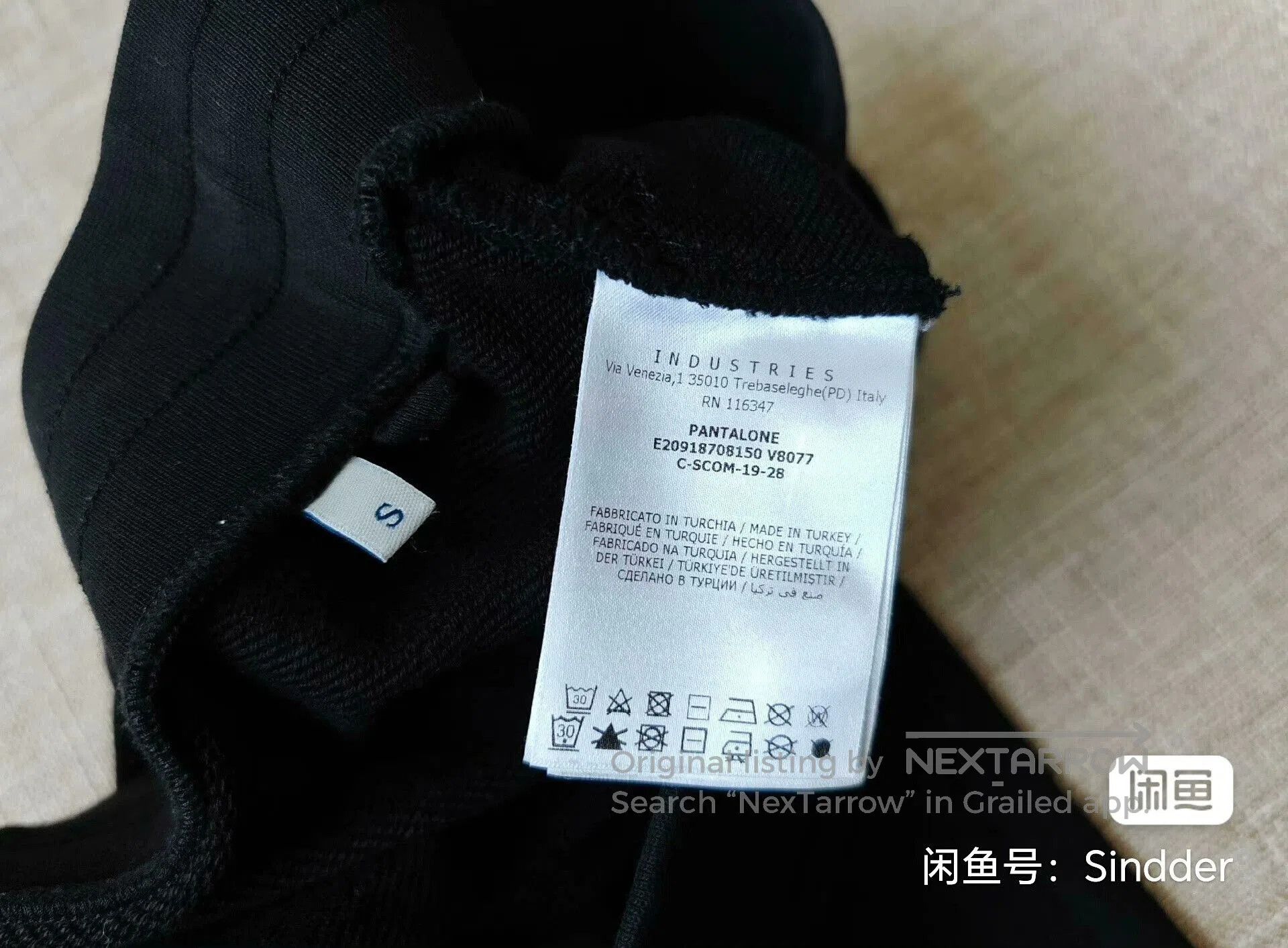 Moncler Men's Black Sweatpants.
