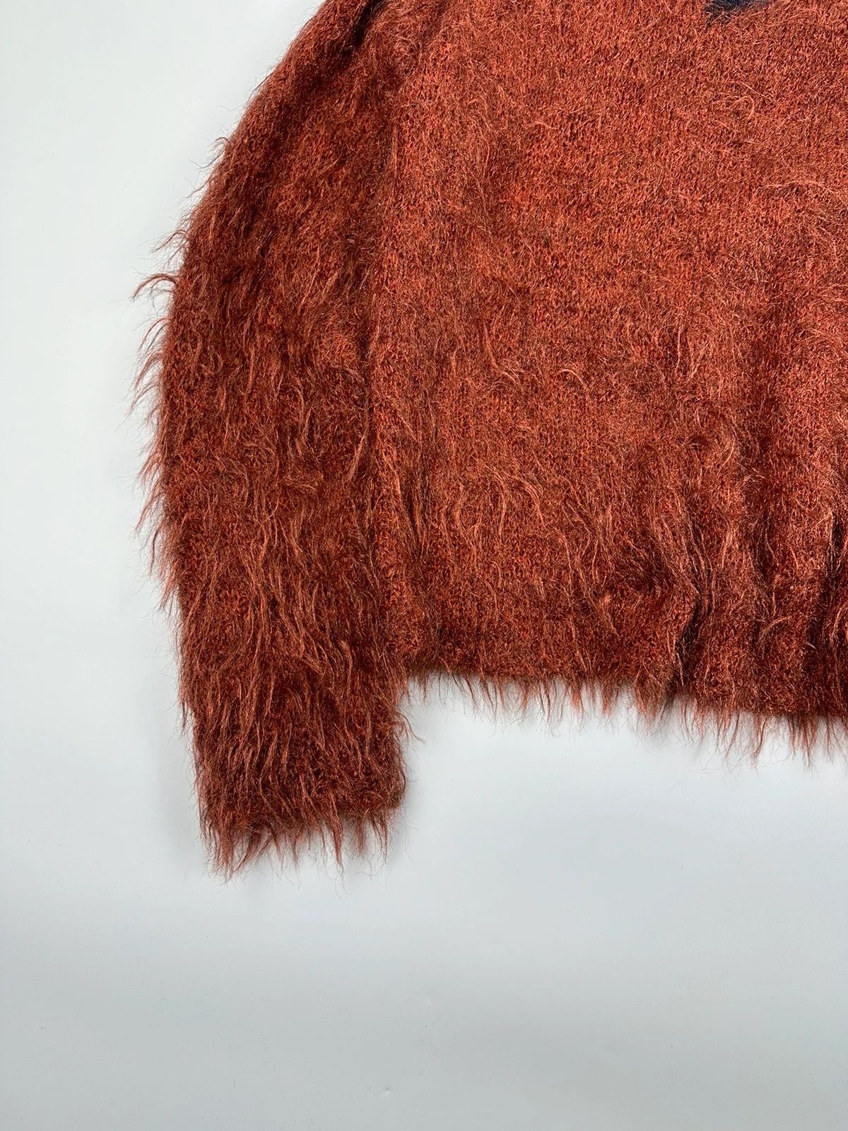 Acne Studios Acne Studio FW2017 Fuzzi Hairy Red Orange Sweater Knit Size US M / EU 48-50 / 2 - 6 Thumbnail