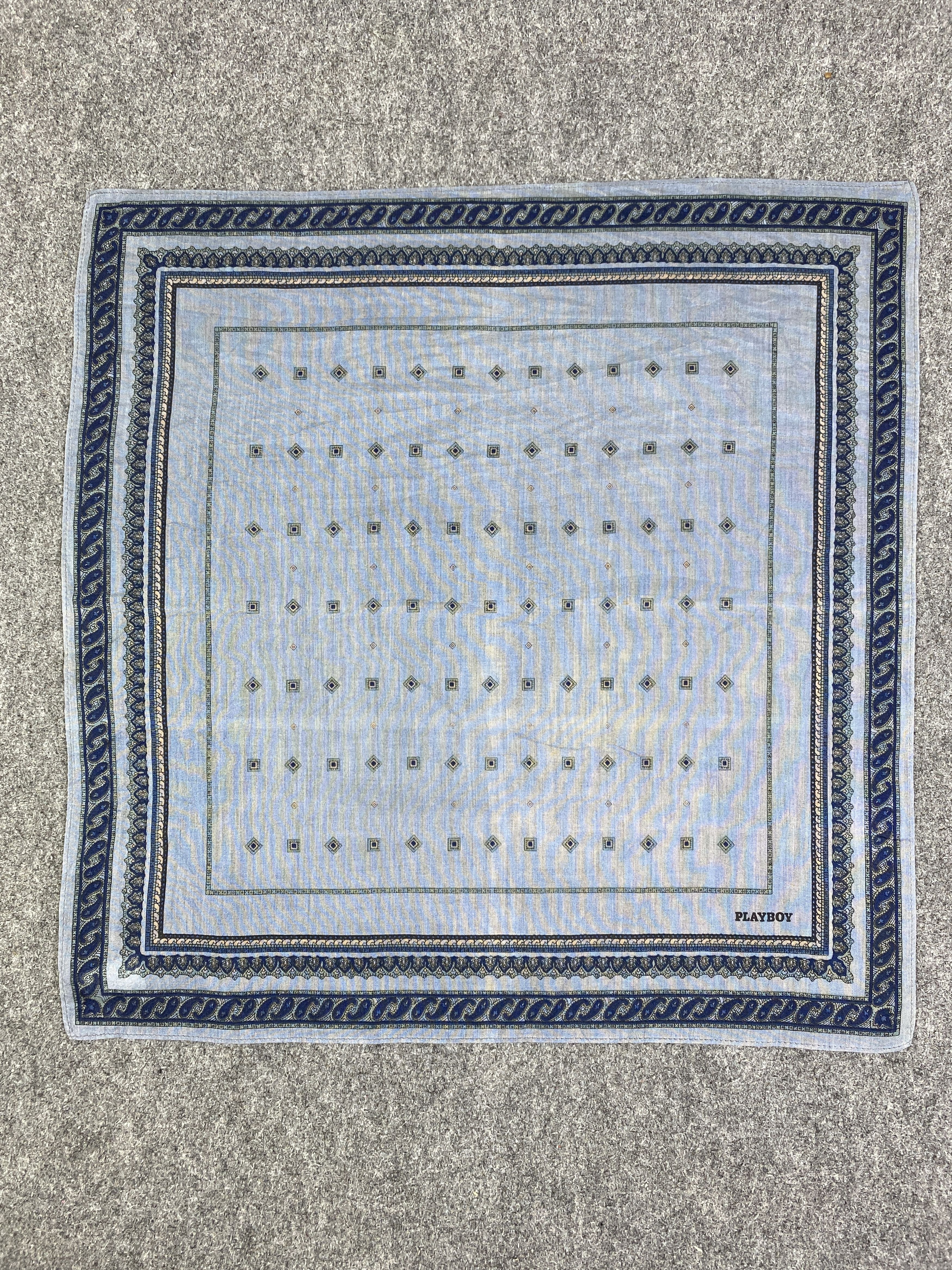 Playboy Vintage Playboy Handkerchief / Neckerchief HKC1078 Size ONE SIZE - 4 Thumbnail