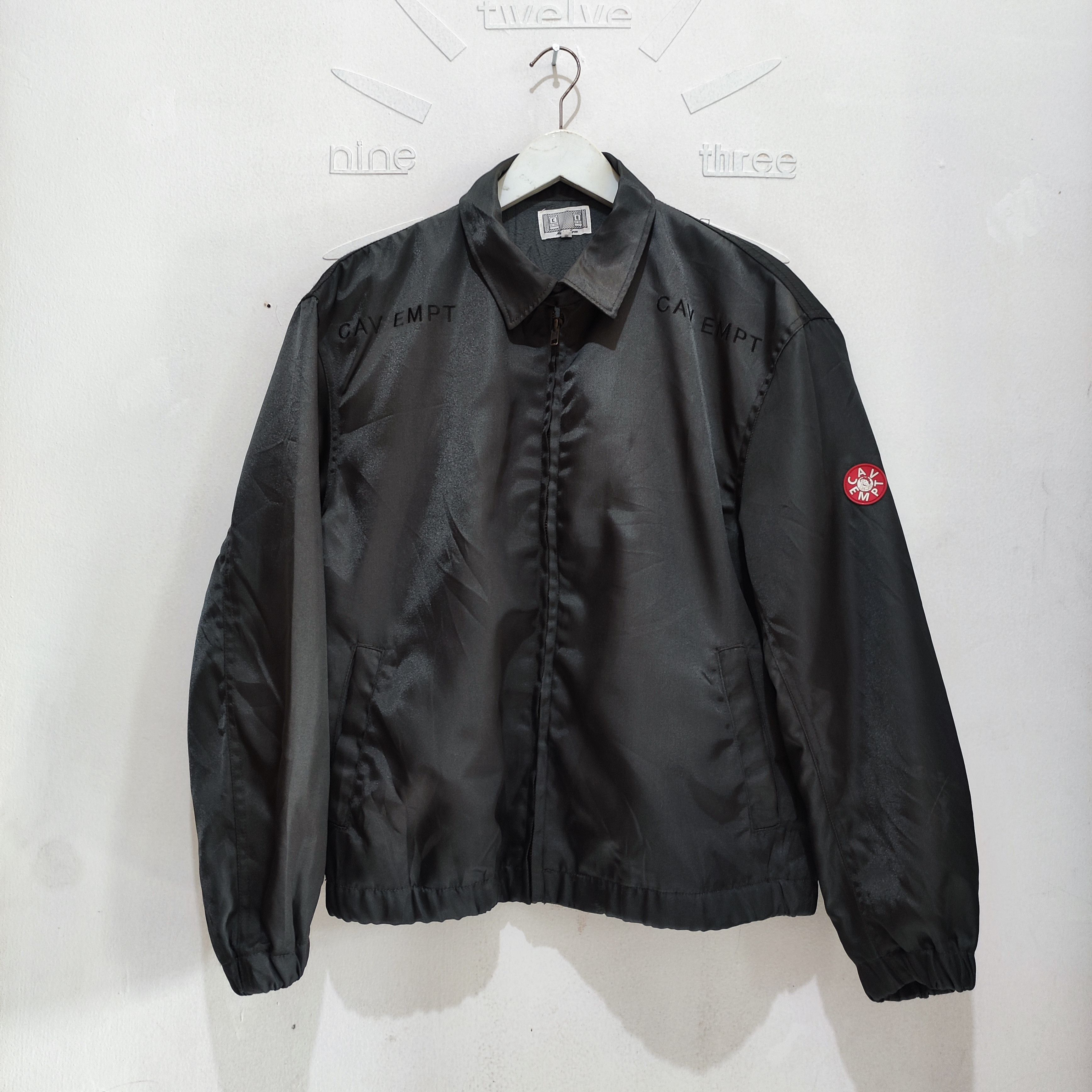 Cav Empt FW24 Leather Shoulder Bomber Jacket | Grailed