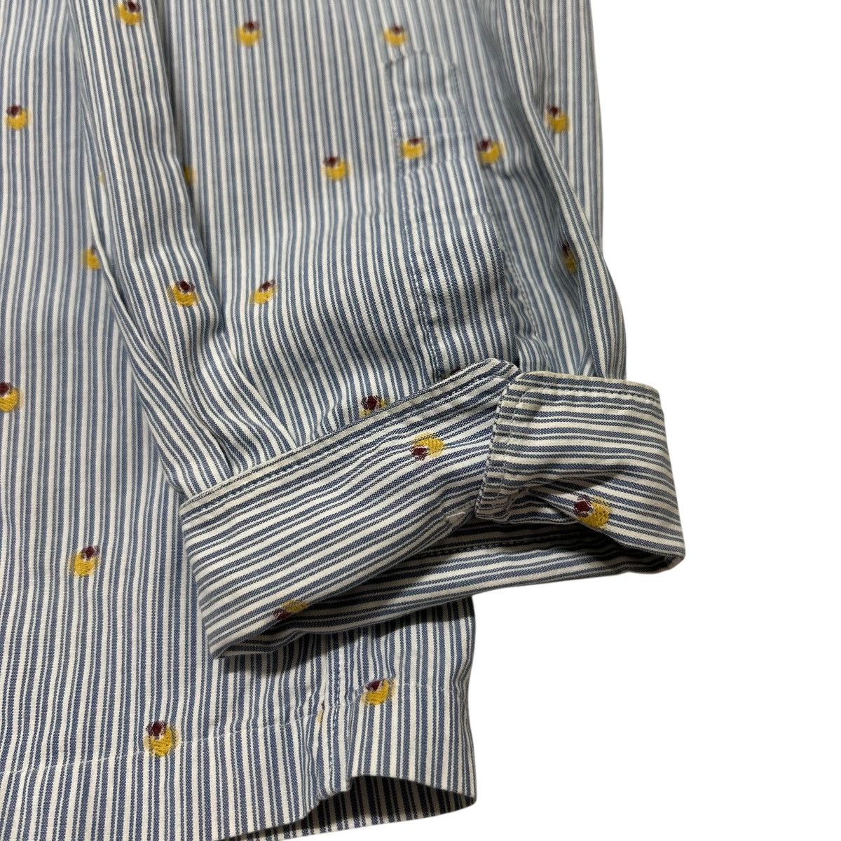Comme des Garcons 556 01SS 00s Comme Des Garcons Homme shirt jacket men blue Size US S / EU 44-46 / 1 - 13 Thumbnail