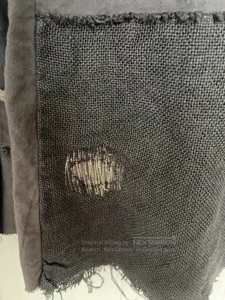 Greg Lauren Greg Lauren Cotton Linen Patchwork Men's Artisan Cardigan Size US M / EU 48-50 / 2 - 8 Thumbnail