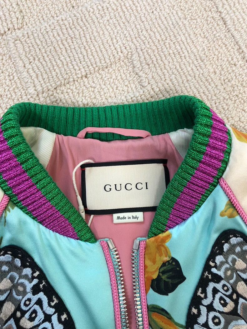 Gucci Gucci Stand-up collar heavy industry printed butterfly bee Size US S / EU 44-46 / 1 - 4 Thumbnail