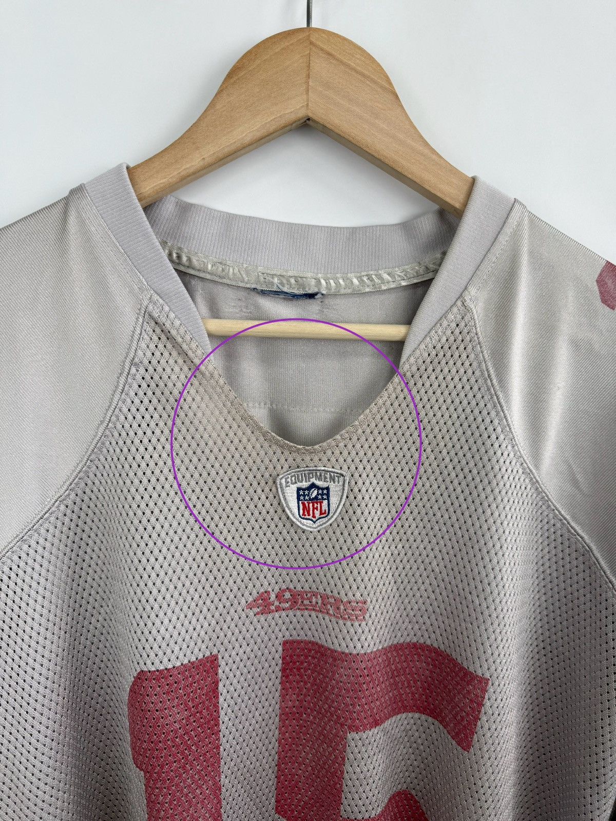 Reebok 🇺🇸 Vtg Reebok Michael Crabtree San Francisco 49ERS Football Size US XL / EU 56 / 4 - 12 Thumbnail