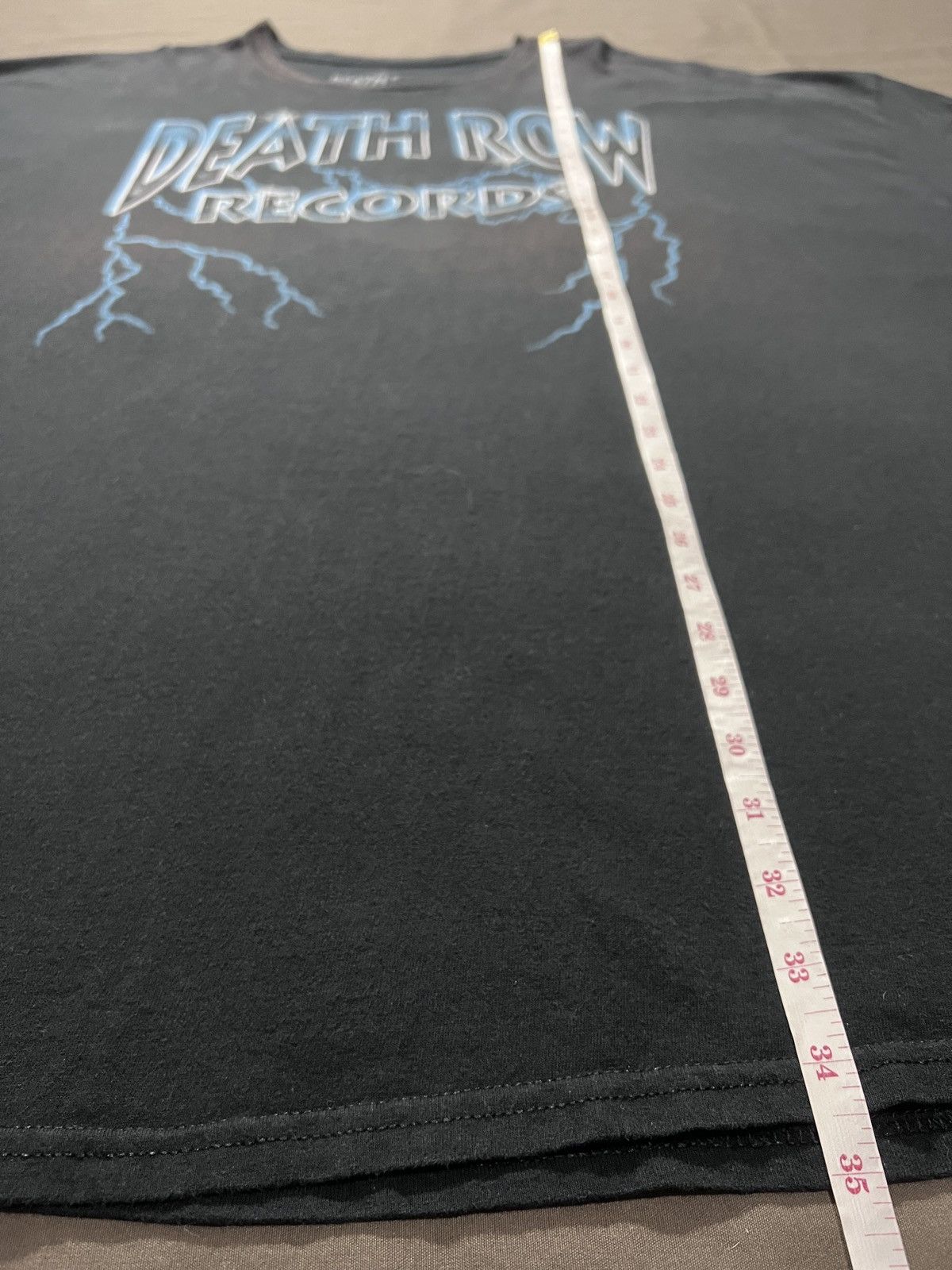 Snoop Dogg Death Row Records Tee 5XL Oversized Hiphop Rap Size US XXL / EU 58 / 5 - 11 Thumbnail