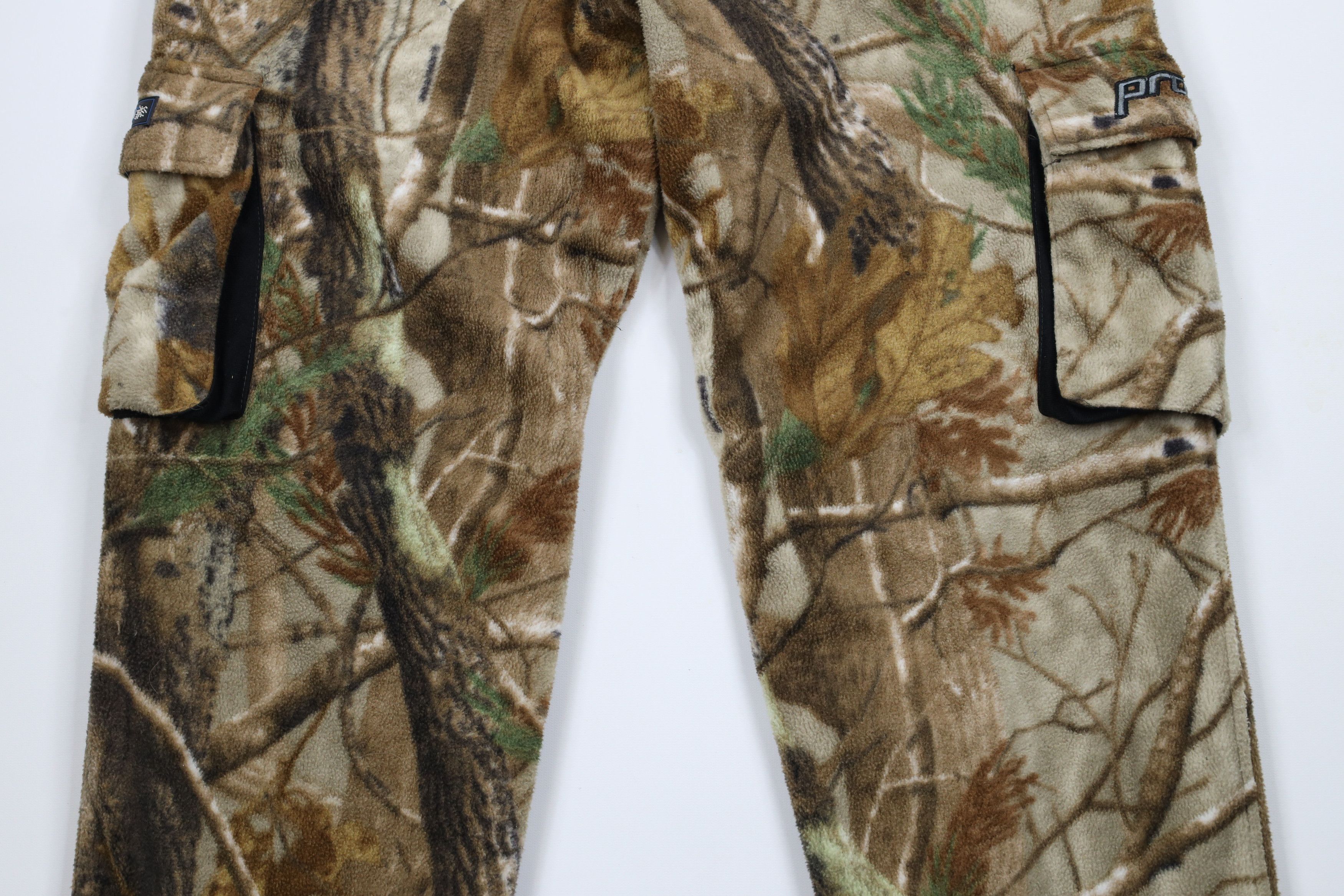 Vintage Vintage 90s Y2K Streetwear Fleece Camouflage Cargo Pants Size US 36 / EU 52 - 14 Thumbnail