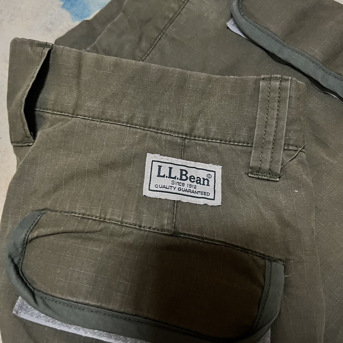 L.L. Bean L. L. Bean Cargo Pants Baggy Style Size US 31 - 8 Thumbnail