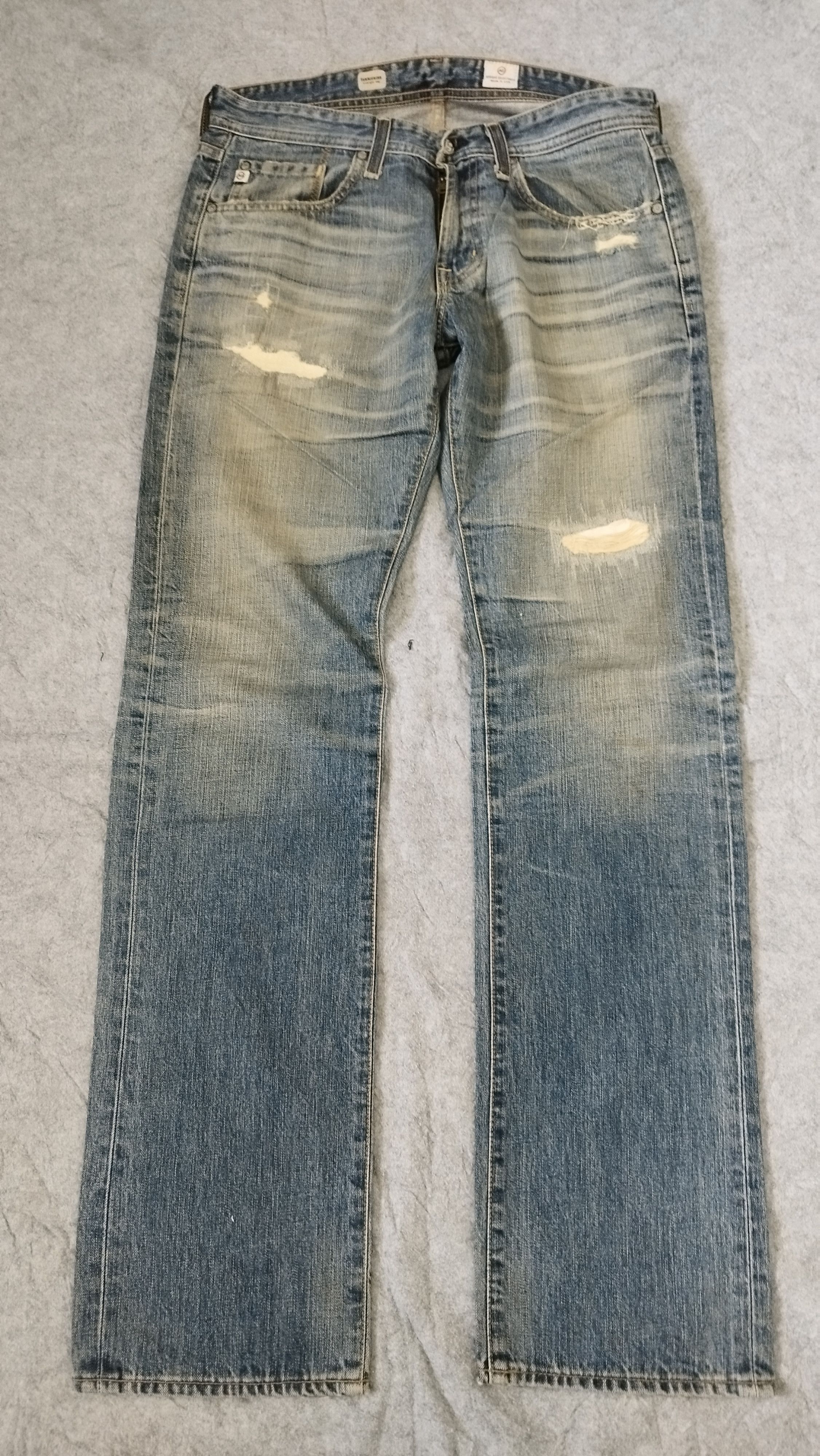 AG Adriano Goldschmied Adriano goldschmied distressed Size US 34 / EU 50 - 1 Thumbnail