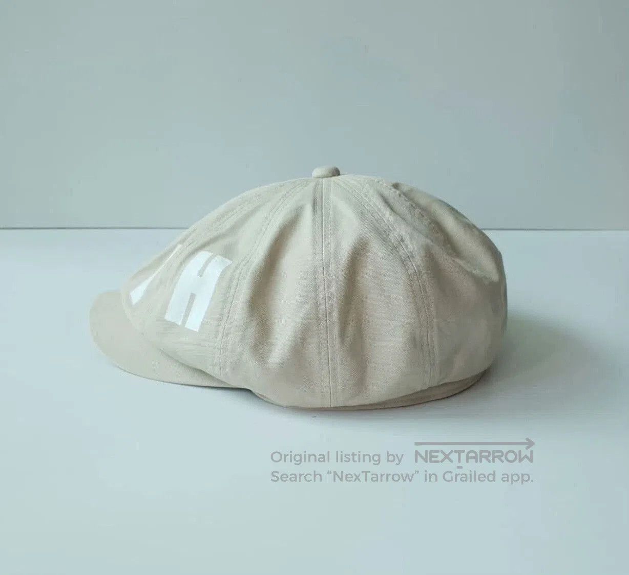 GOODENOUGH goodenough newsboy cap in ivory color. Size ONE SIZE - 3 Thumbnail