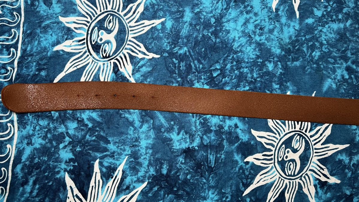 Vintage Vintage Avant Garde Vintage Leather Star belt Y2K Size 30 - 15 Thumbnail