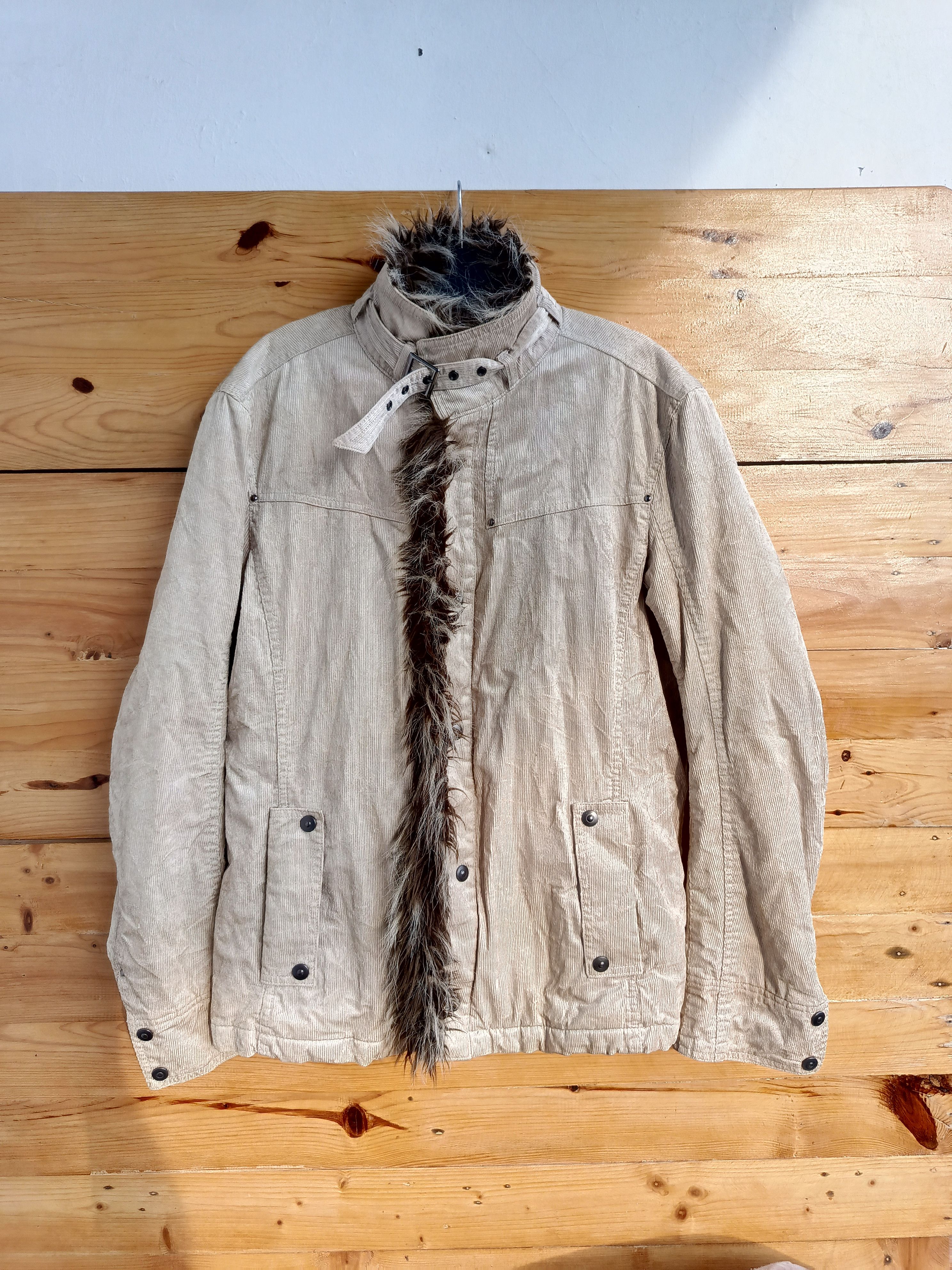 Isamu Katayama Backlash Nicole Gimmick Fur Jacket Size US L / EU 52-54 / 3 - 3 Thumbnail