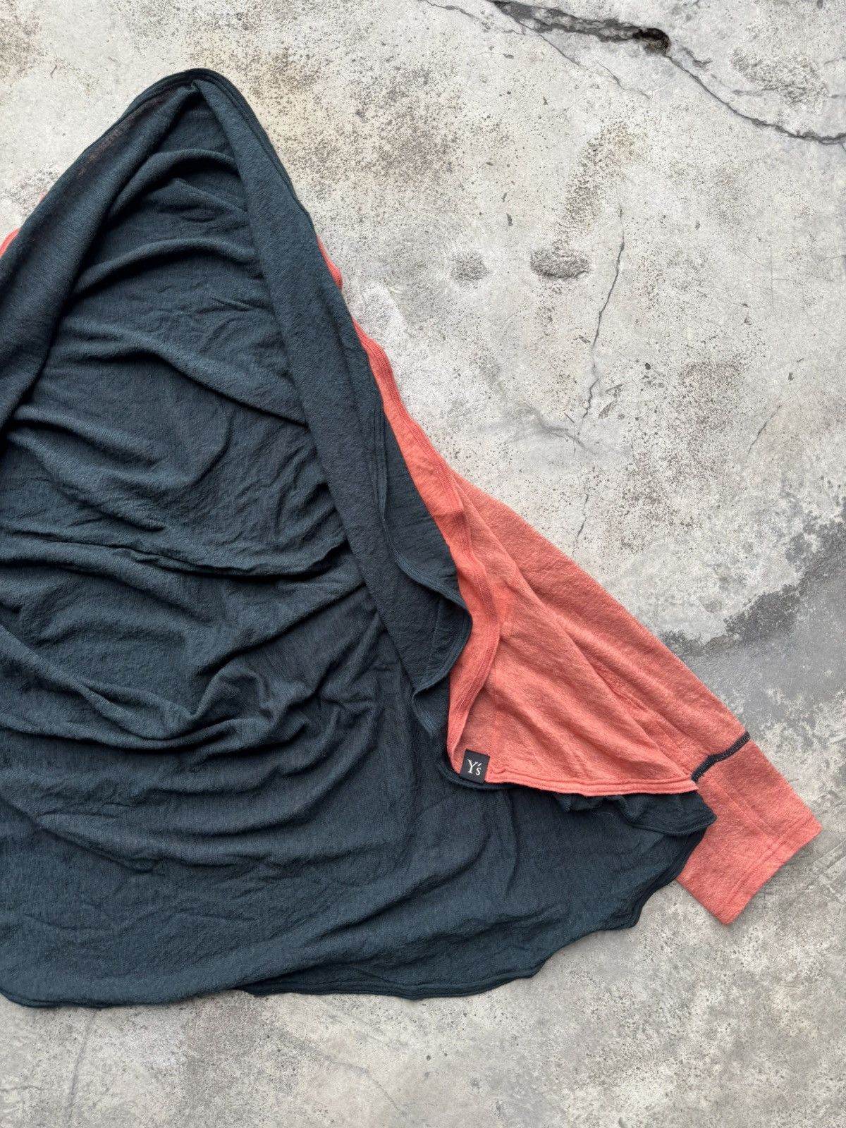 Y's × Yohji Yamamoto double layer shawl cardigan Size M / US 6-8 / IT 42-44 - 3 Thumbnail