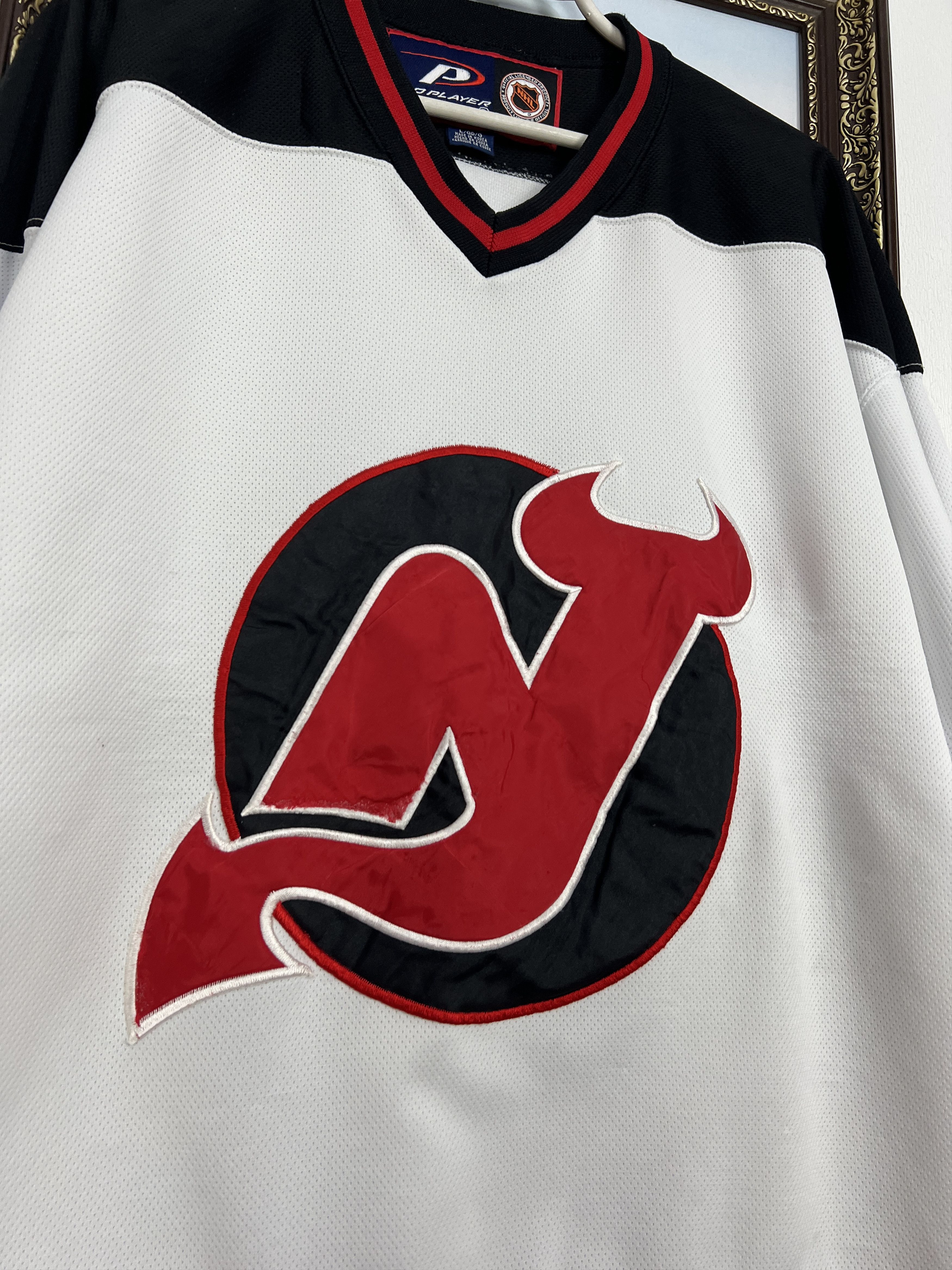 Pro Player Vintage 90's New Jersey Devils Ice Hockey Jersey Trikot Size US L / EU 52-54 / 3 - 3 Thumbnail