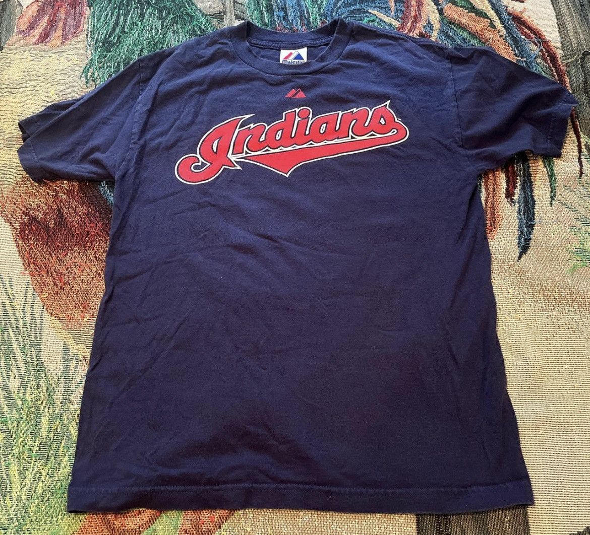 Majestic 2008 cleveland indian baseball tee Size US M / EU 48-50 / 2 - 2 Thumbnail