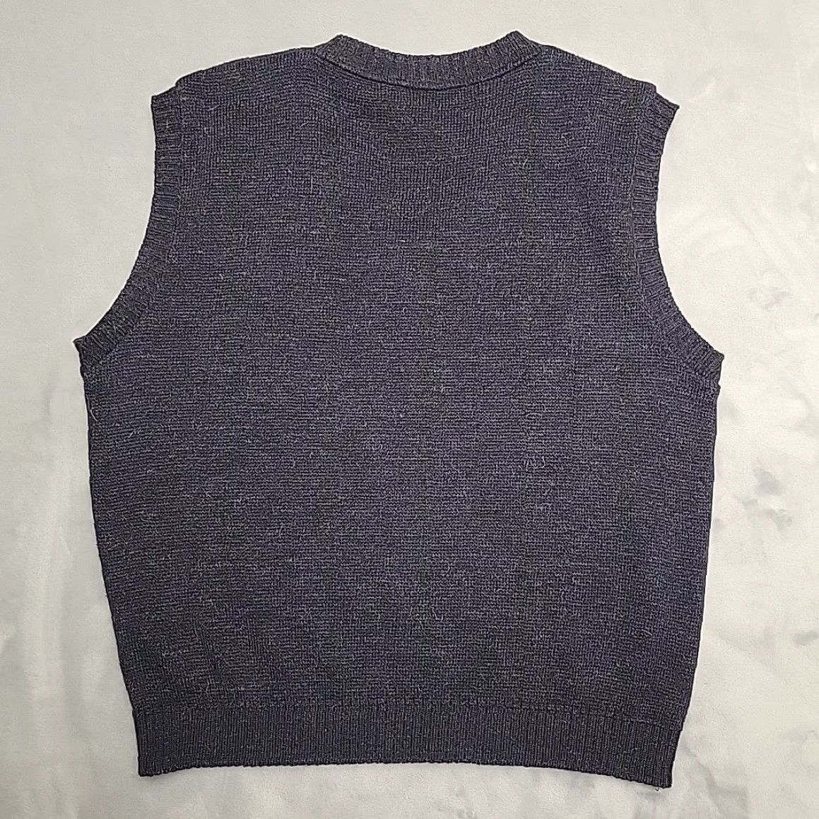 Vintage VINTAGE Protege Sweater Vest Mens 2XL Blue Alpaca Wool Blend V-Neck Pullover Classic Knit Vest Crewneck? Size US XXL / EU 58 / 5 - 4 Thumbnail
