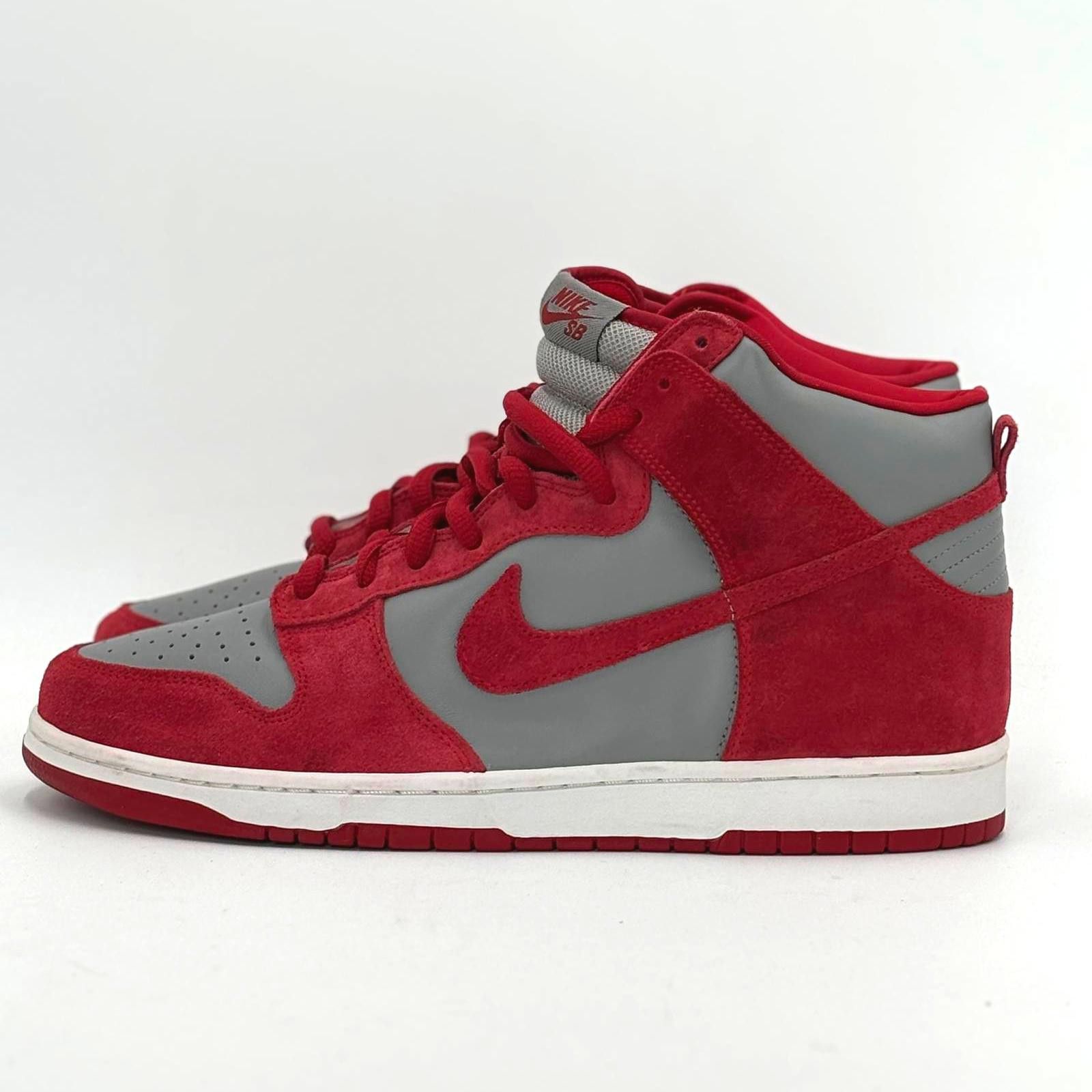 Nike NIKE Dunk High Pro Sb Pro Gray Size 12 UNLV Red Pigeon Low Size US 12 / EU 45 - 1 Thumbnail
