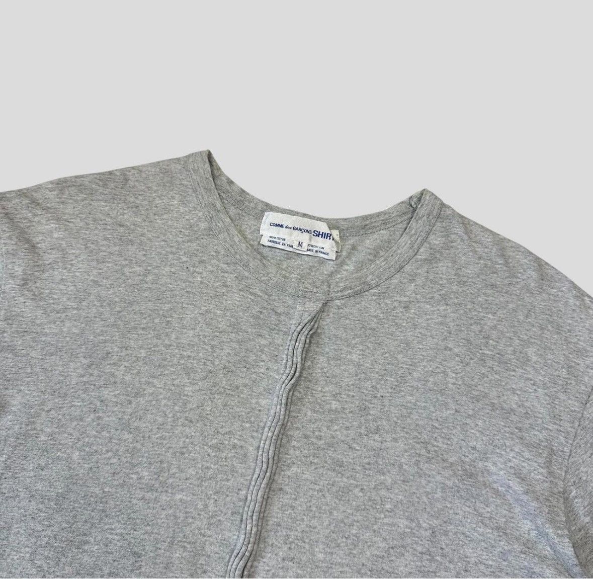 Comme des Garcons SHIRT CDG SHIRT 90's Layered Centre Seam T-shirt Size US M / EU 48-50 / 2 - 3 Thumbnail