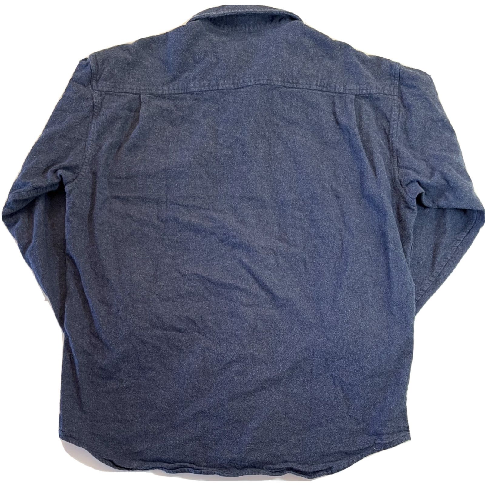 Vintage VINTAGE St. John's Bay Shirt Men XL Flannel Button-Up 90s Outdoor Blue Cotton Long Sleeve Shirt Mens Size US XL / EU 56 / 4 - 4 Thumbnail