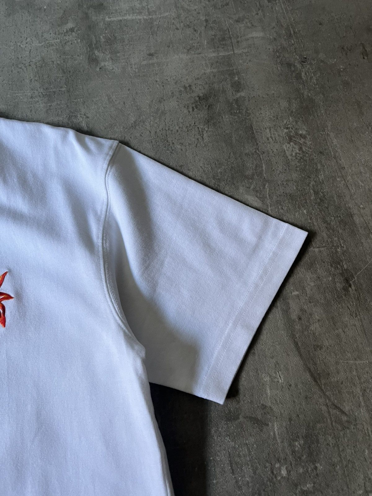 Dior × Travis Scott Dior Travis Scott Cactus Jack embroidered logo white T-shirt Size US L / EU 52-54 / 3 - 3 Thumbnail