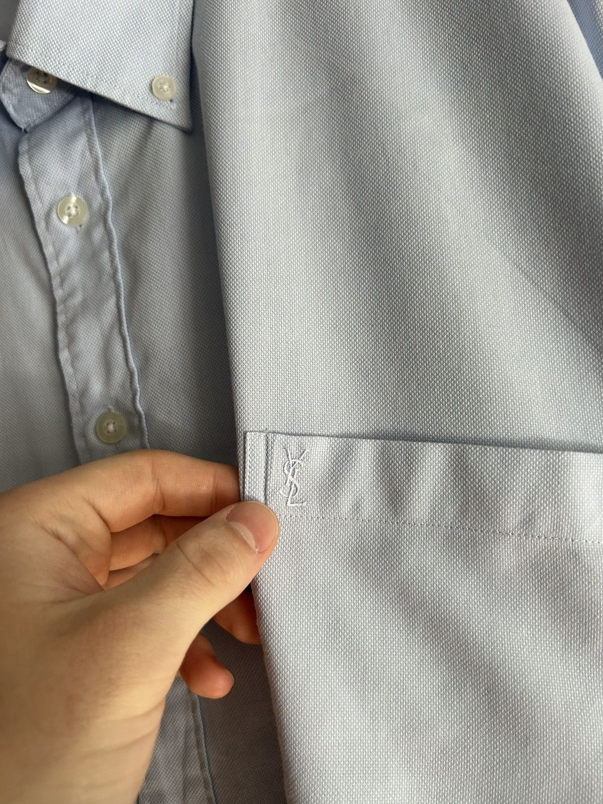 Yves Saint Laurent Yves saint laurent classic cotton shirt Size US XL / EU 56 / 4 - 3 Thumbnail