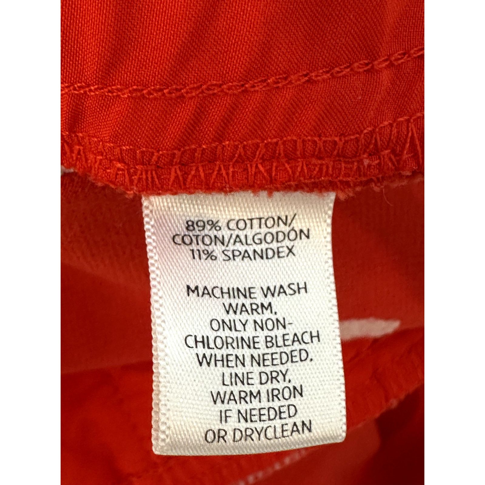 Loft Ann Taylor Loft Marisa Orange Straight Crop Pants 0P Size 25" / US 0 / IT 36 - 9 Thumbnail
