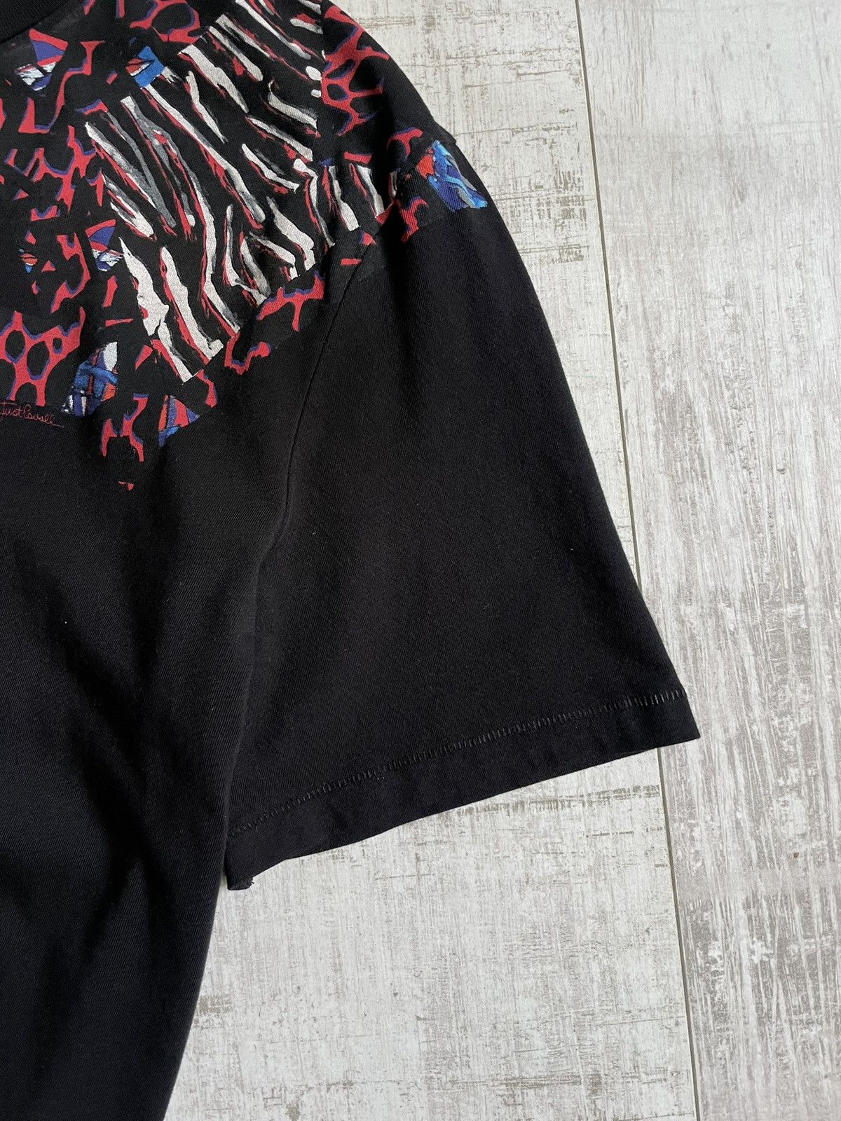Just Cavalli Just Cavalli T-Shirt Black Star Print Size US XL / EU 56 / 4 - 8 Thumbnail