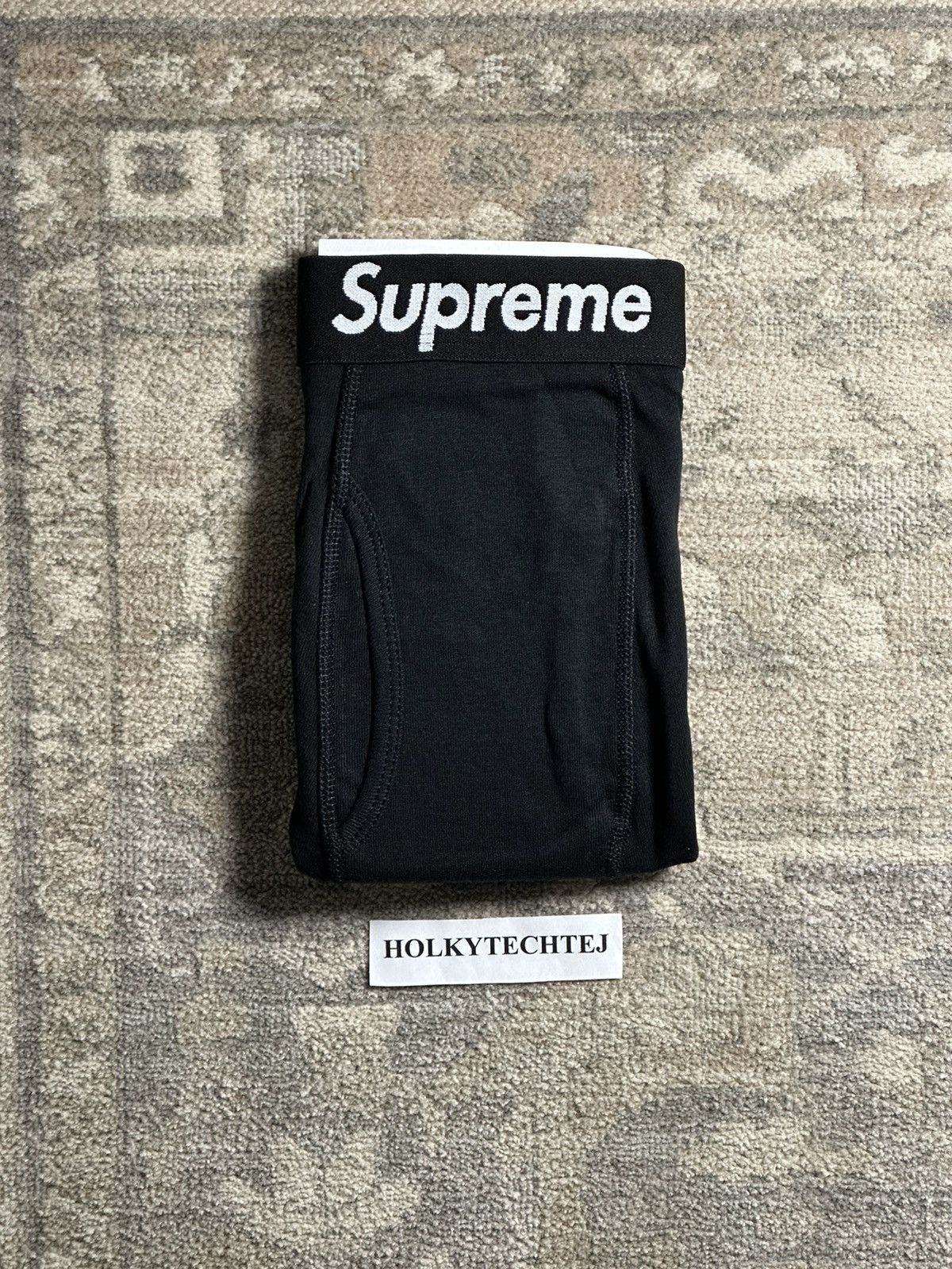 Supreme Hanes Boxer Black