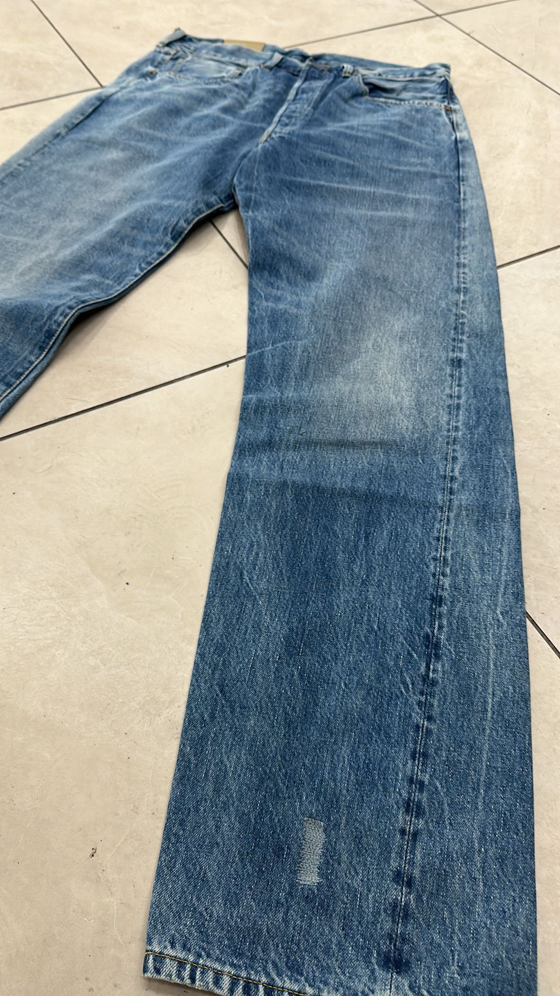 Levi's Vintage Clothing LVC Levi's Vintage Clothing 1955 501XX BigE Selvedge Jeans Size US 32 / EU 48 - 4 Thumbnail
