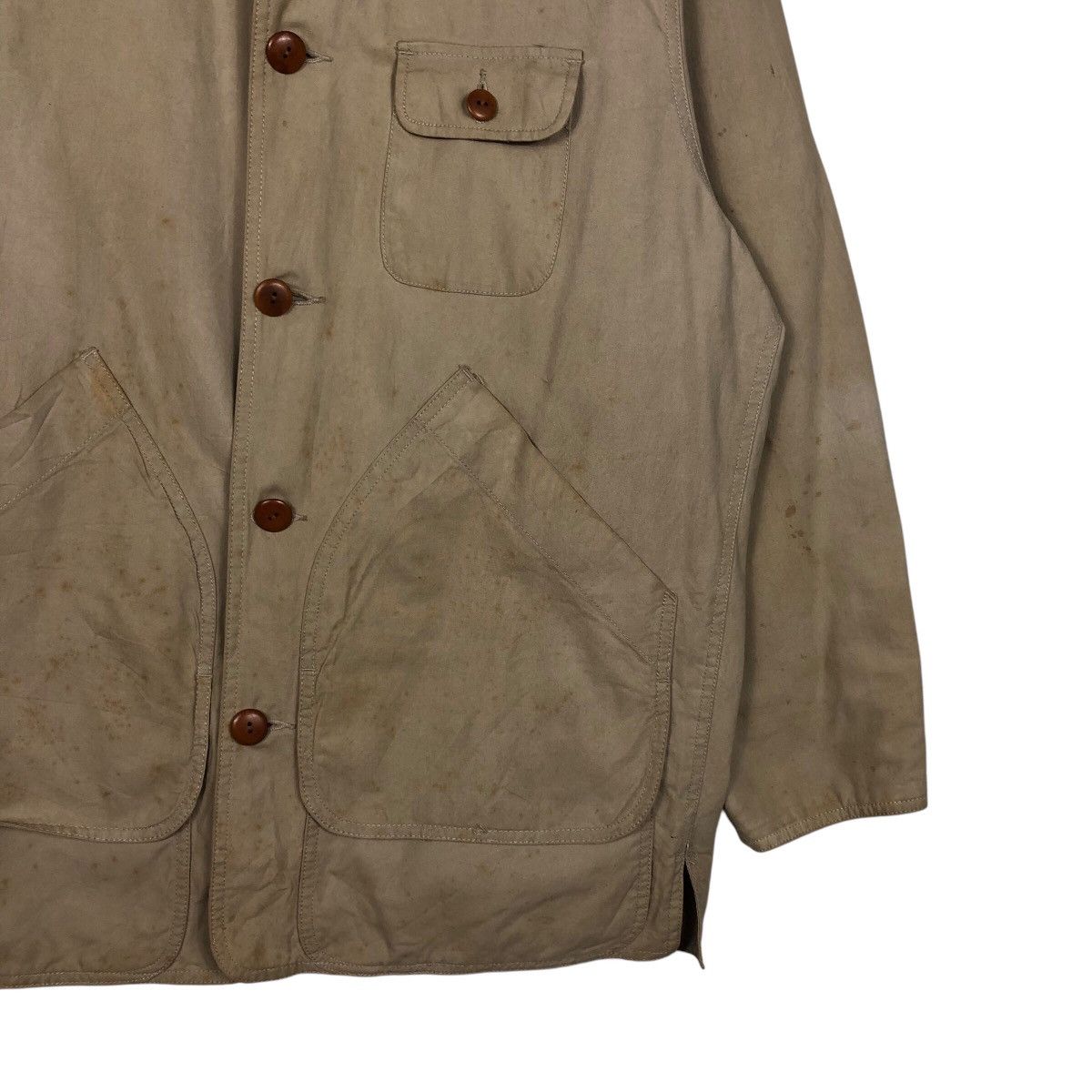 Japanese Brand 📌Vintage Chore Jacket Duck Canvas Banan Republic Blaket Size US S / EU 44-46 / 1 - 6 Thumbnail