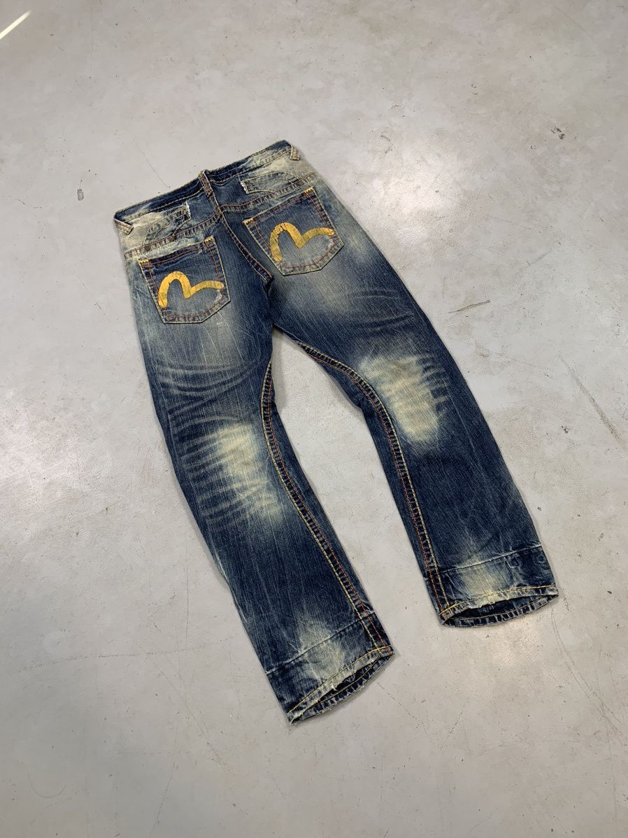 Japanese Brand Vintage Evisu inspired denim Size US 34 / EU 50 - 1 Thumbnail