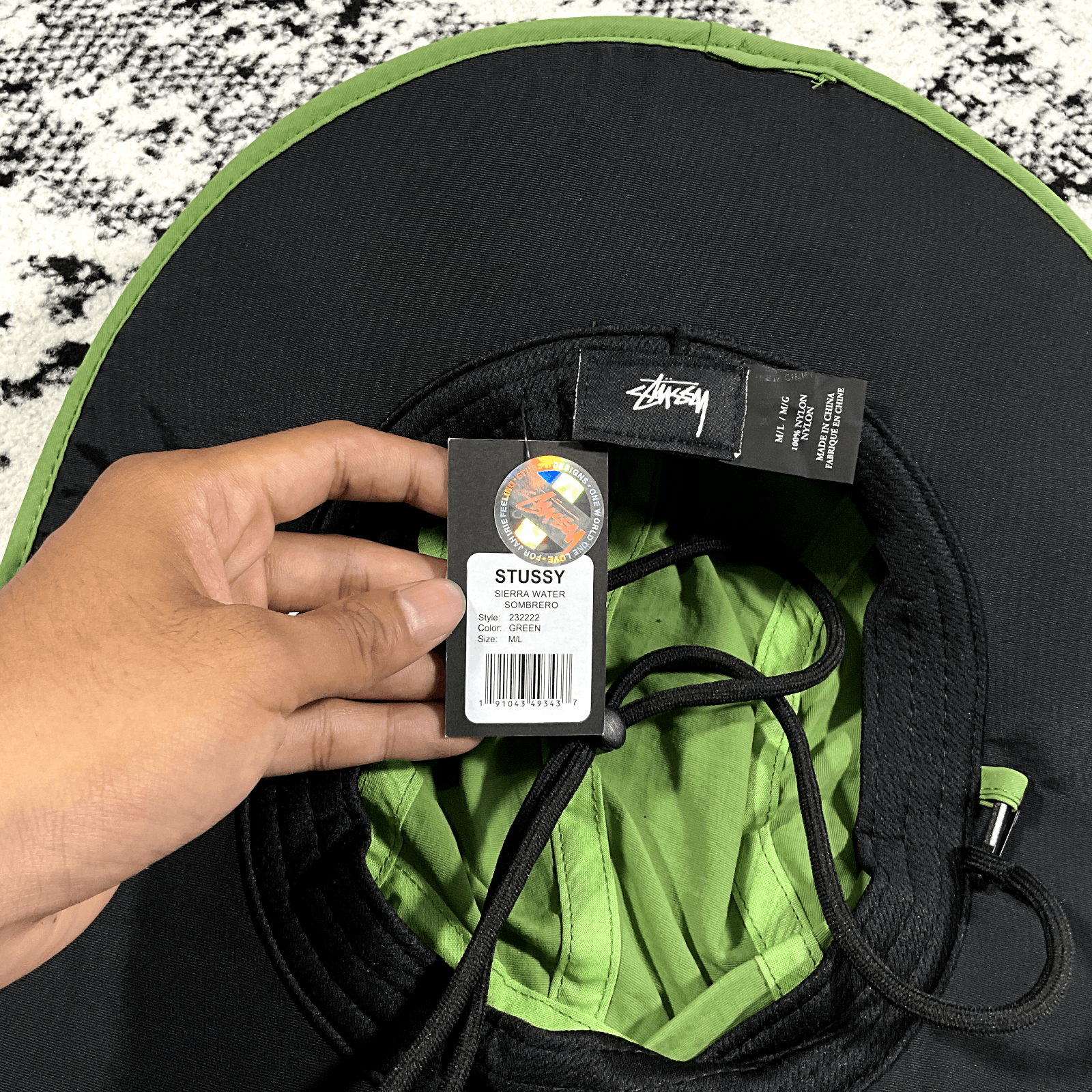 Stussy STUSSY SIERRA WATER SUMBRERO BUCKET HAT Size ONE SIZE - 4 Thumbnail